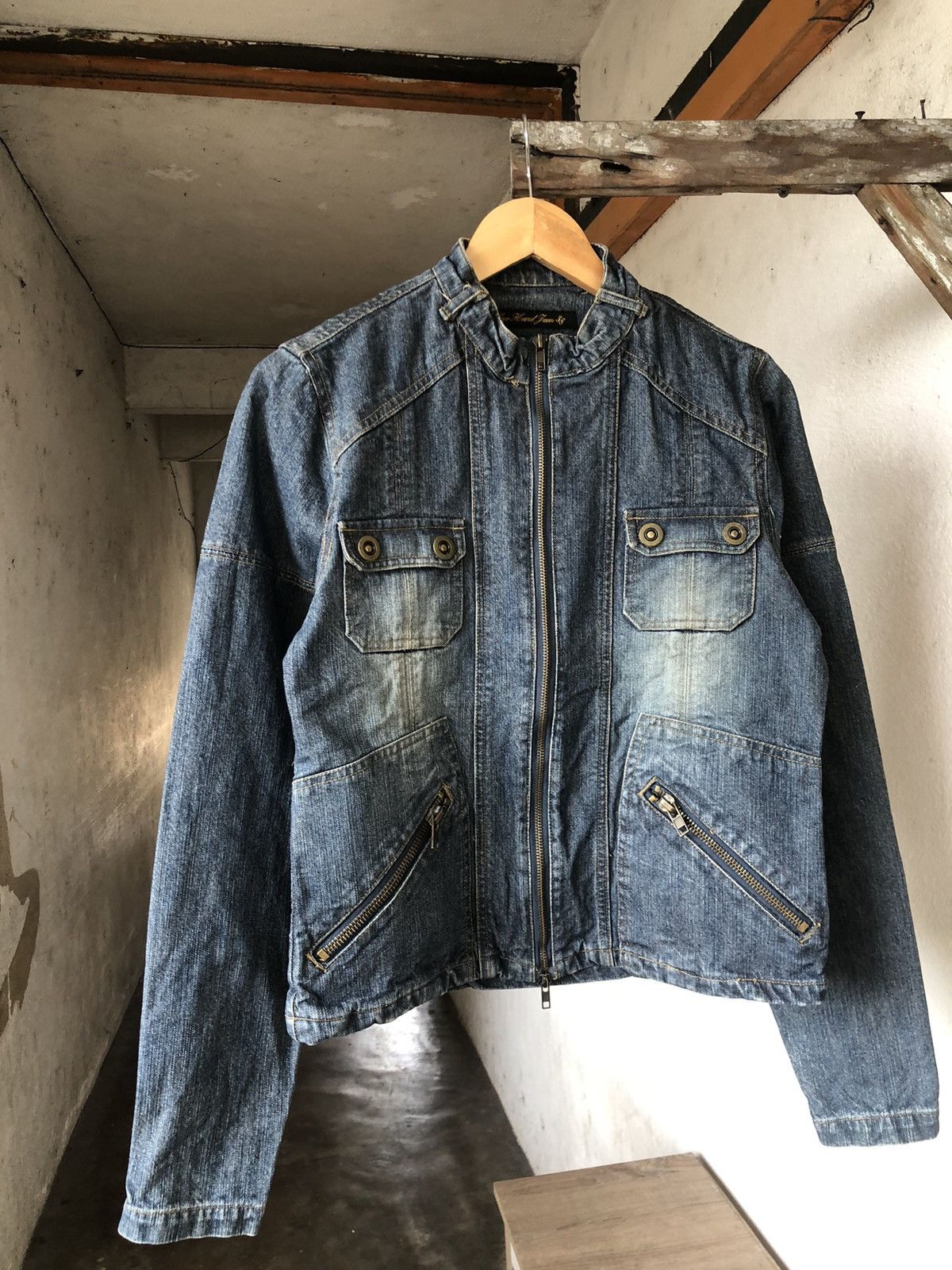 Seditionaries Vintage Slow Hand Jam Denim Jacket Size XS / US 0-2 / IT 36-38 - 2 Thumbnail