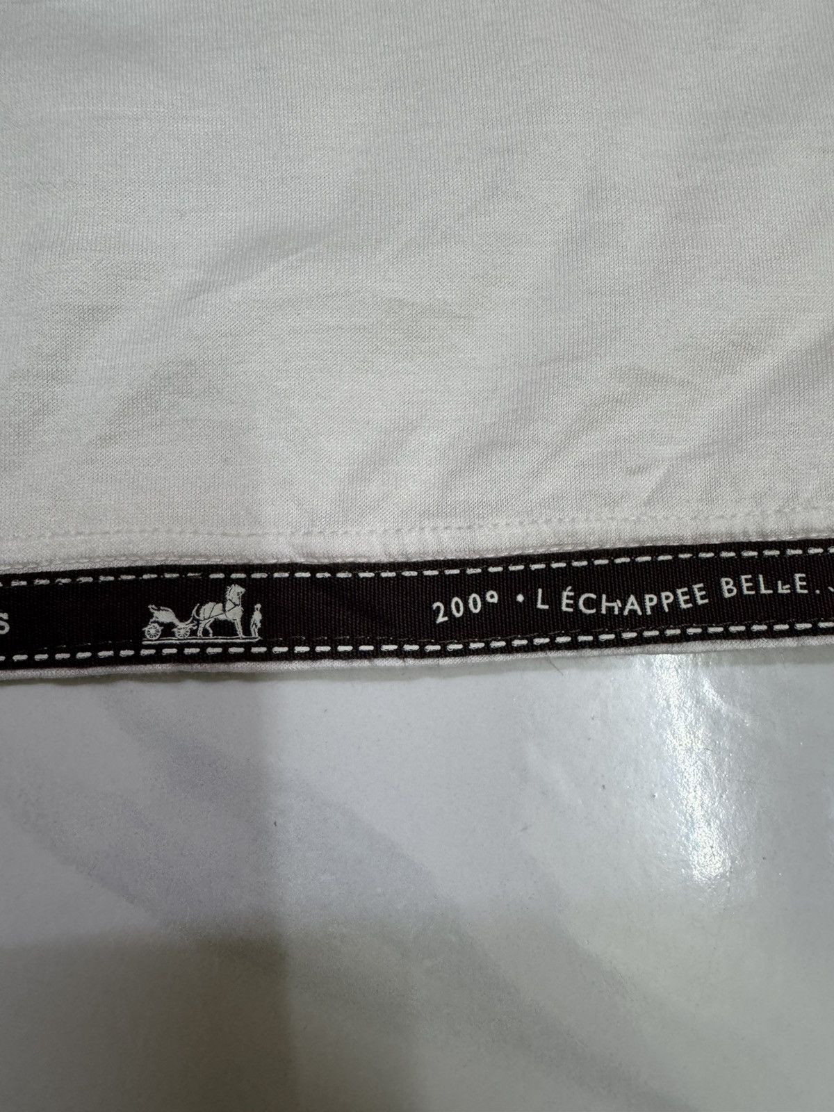 Hermes Vintage Hermès 2009 "L'Échappée Belle" tshirt Size L / US 10 / IT 46 - 8 Thumbnail