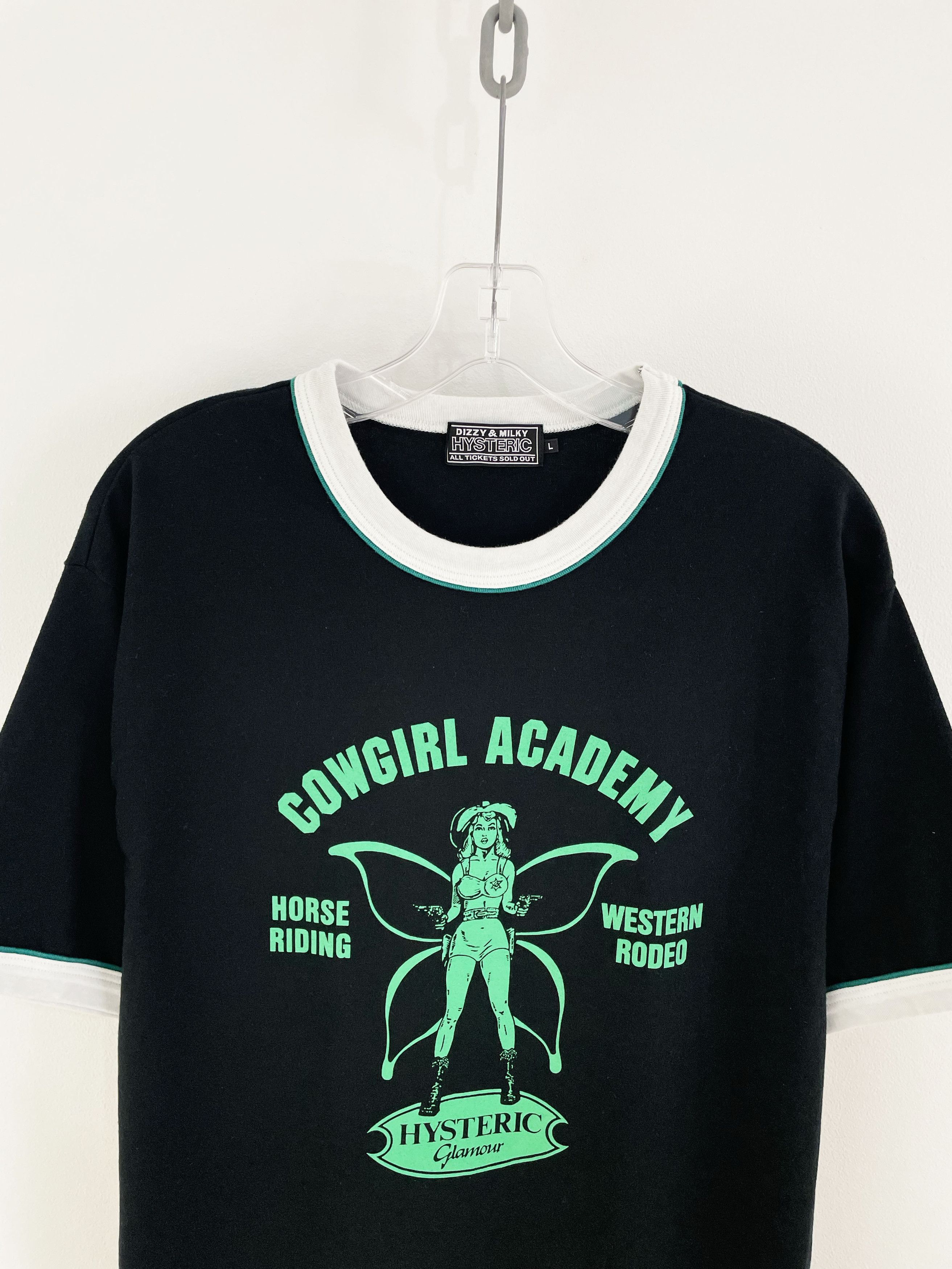 Hysteric Glamour Cowgirl Academy T-Shirt Size US L / EU 52-54 / 3 - 4 Thumbnail