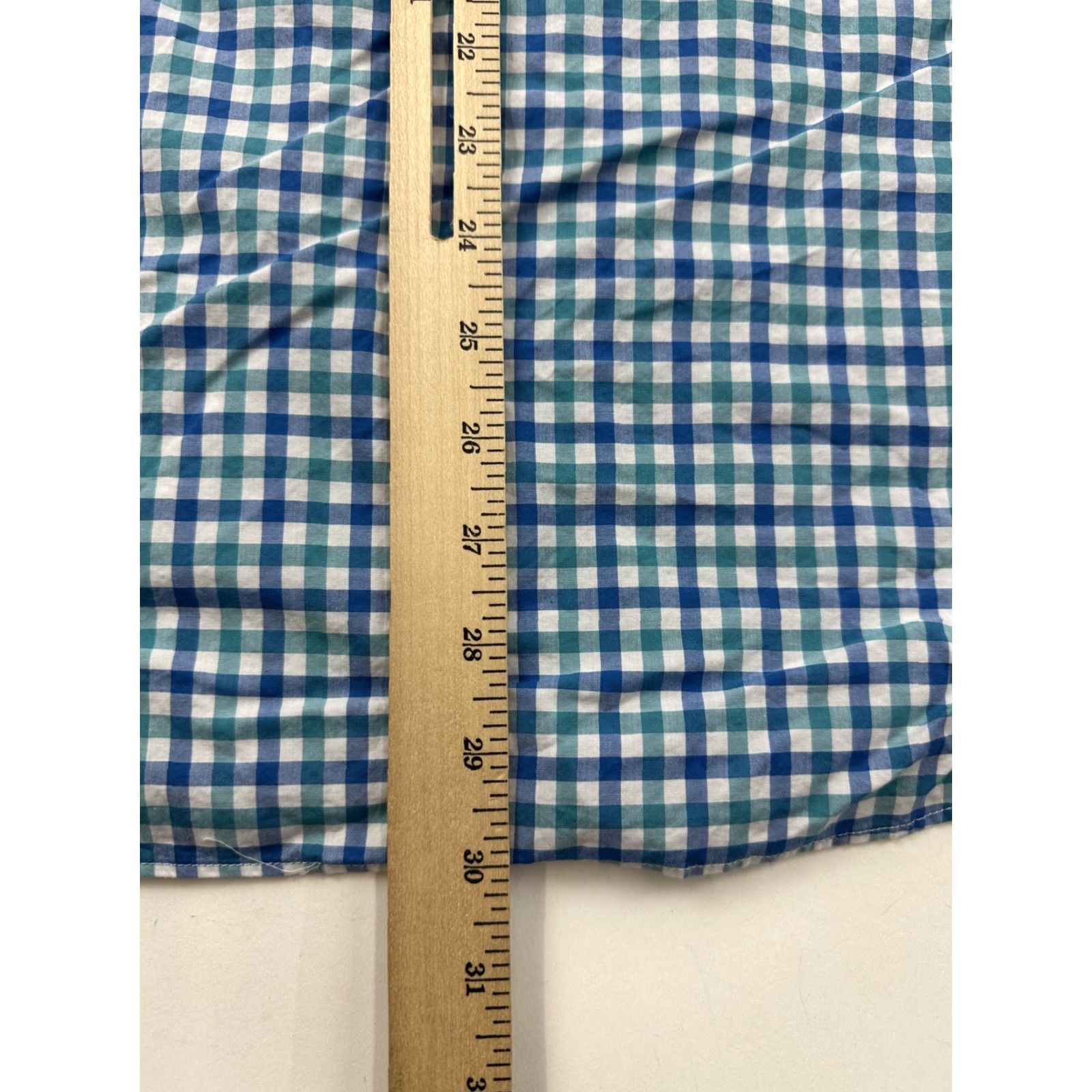 J.Crew J.Crew Shirt Men’s Medium Blue Gingham Plaid Ludlow 120’s 2 Ply Button Up Size US M / EU 48-50 / 2 - 5 Thumbnail