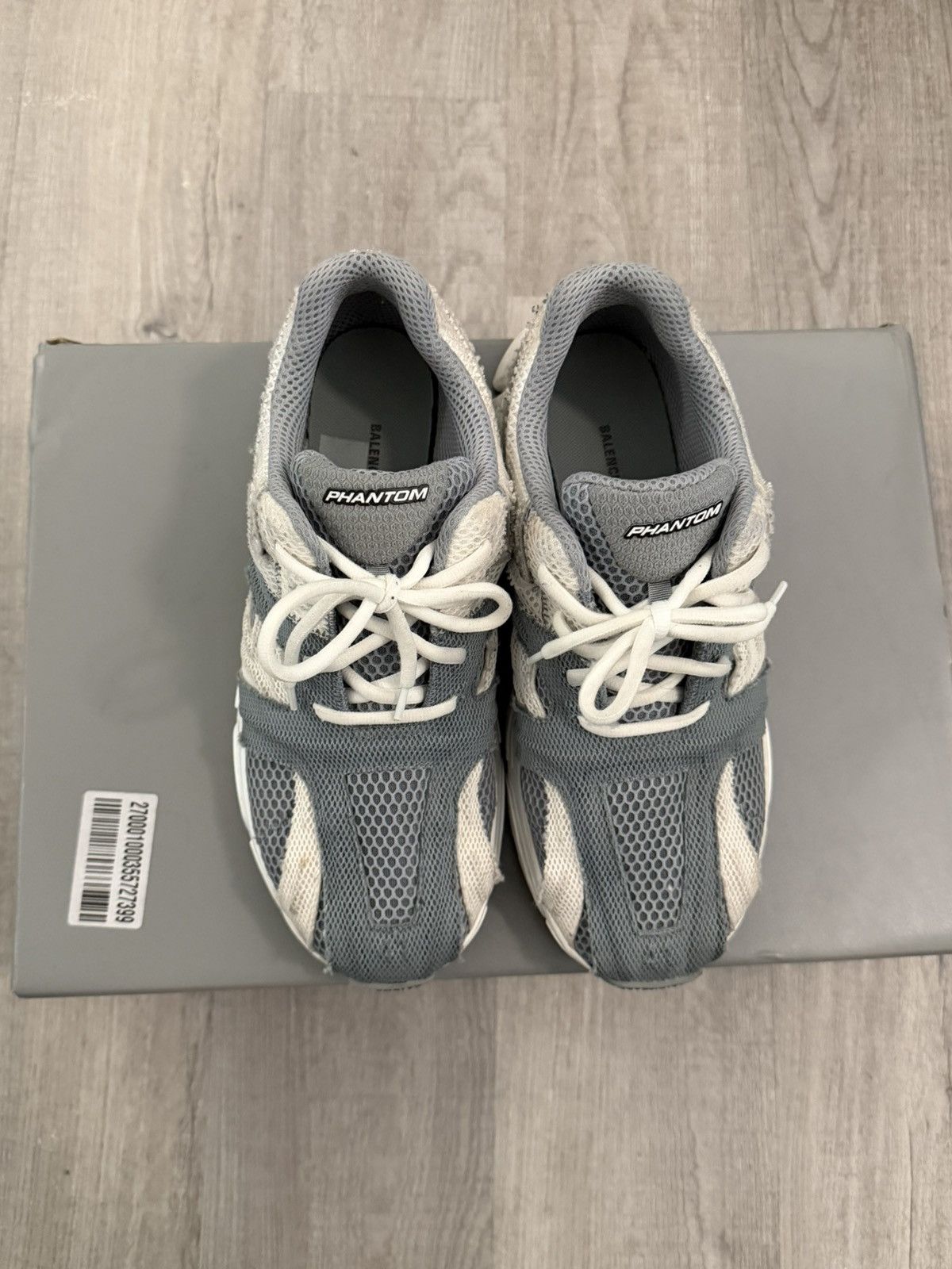 Balenciaga Baleniaga phantom sneaker grey/white Size US 8 / EU 41 - 3 Thumbnail