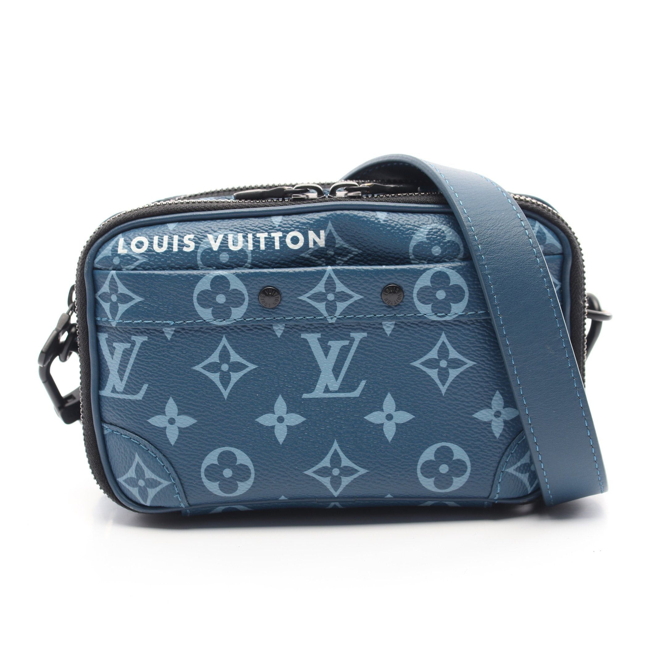 Louis Vuitton Louis Vuitton Nano Alpha Wearable Wallet Monogram Shoulder Bag Leather Blue Size ONE SIZE - 1 Thumbnail