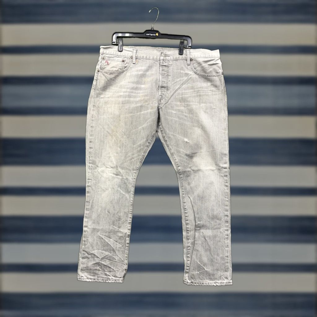Polo Ralph Lauren Polo Ralph Lauren Jeans Slim Straight Varick Mens 40x30 Denim 5-Pocket Gray Large Size US L / EU 52-54 / 3 - 1 Thumbnail