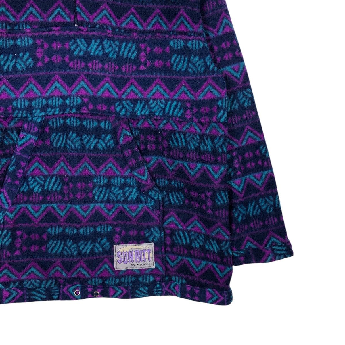 Japanese Brand 📌Vintage Half Zipper Navajo Fleece Jacket Sunbitt SnowBoards Size US M / EU 48-50 / 2 - 6 Thumbnail