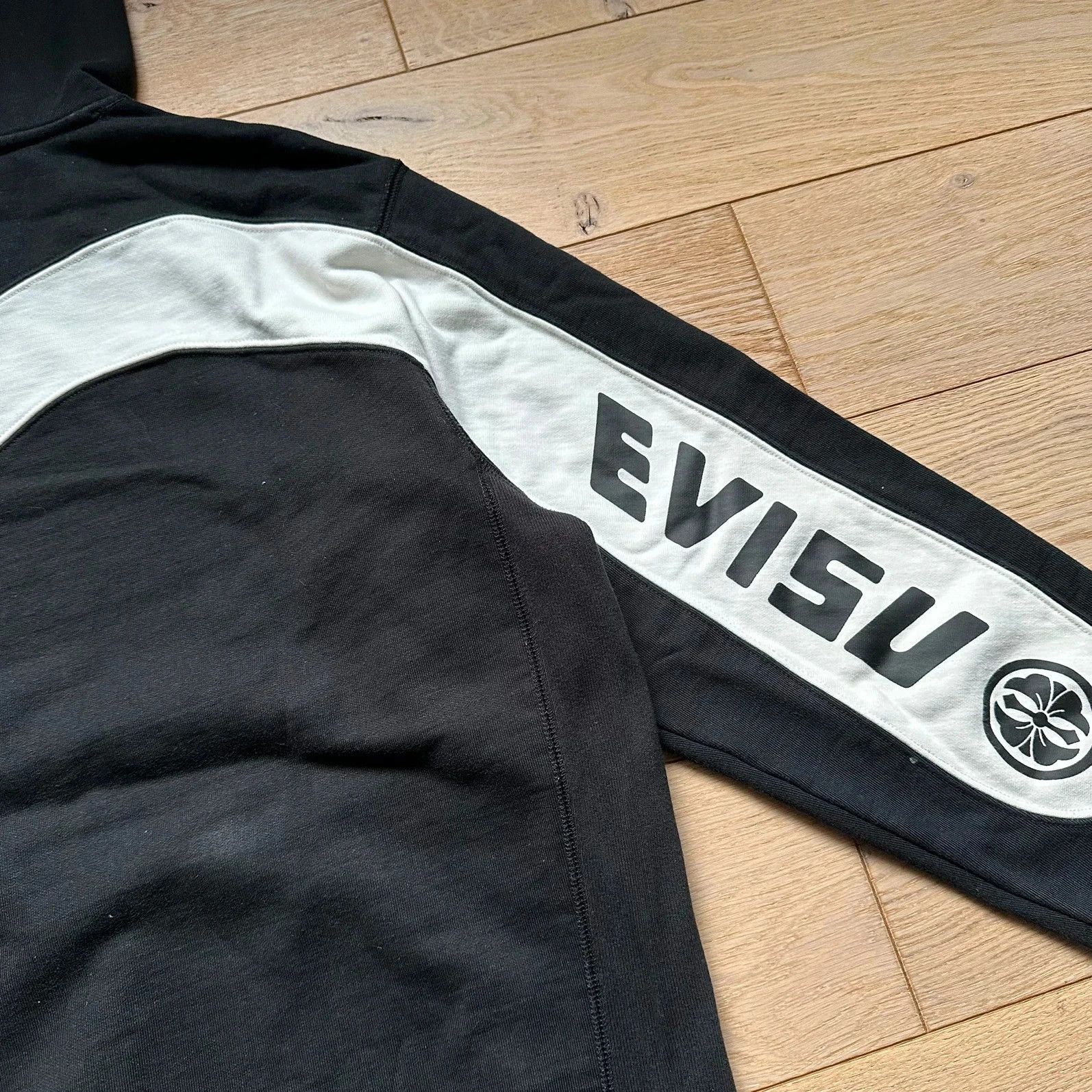 Evisu × Palace Sweatshirt Hoodie Evisu Palace Black SS20 Size US L / EU 52-54 / 3 - 8 Thumbnail
