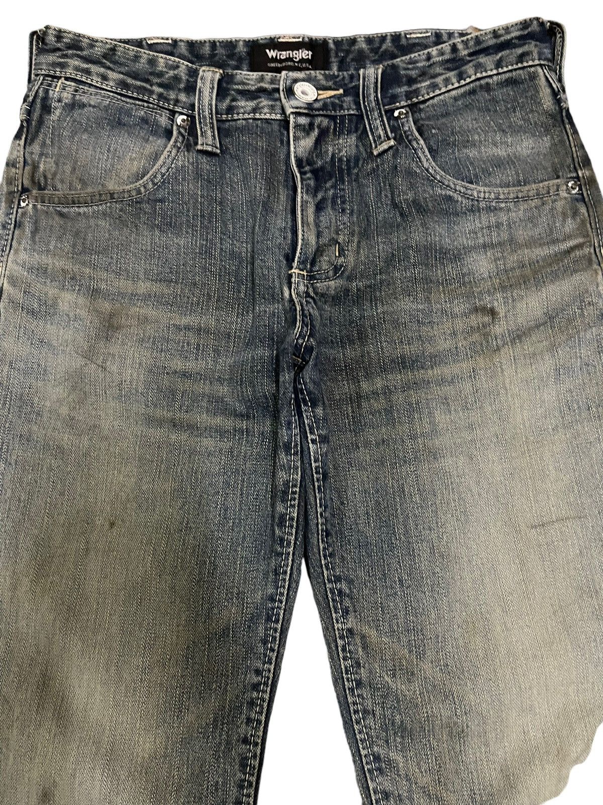Wrangler Vintage Wrangler Classic Blue Wash Style Flare Jeans Size US 29 - 3 Thumbnail