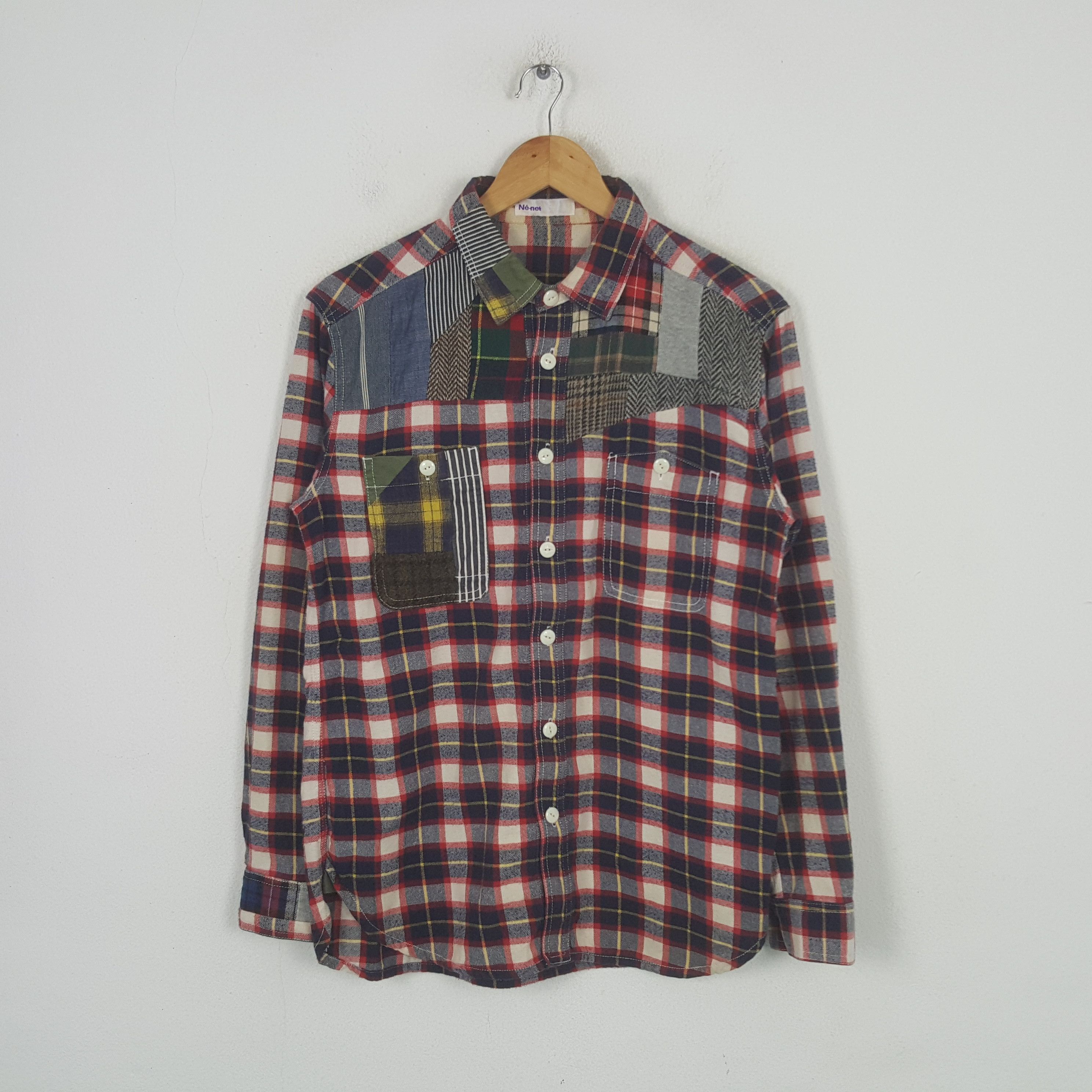 Ne-Net Vintage Ne-Net by Issey Miyake Shirt Button Up C294N39 Size US M / EU 48-50 / 2 - 1 Thumbnail