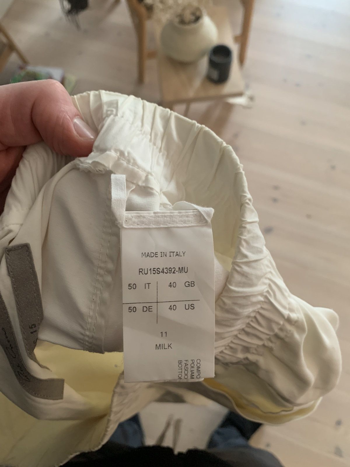 Rick Owens Mainline Milk Pod shorts pods Size US 33 - 8 Thumbnail