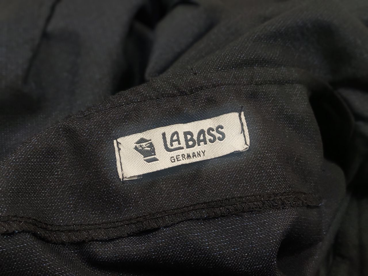 Vintage La Bass Germany Design Wool Blend Navy Oversized ligh Jacket Size XL / US 12-14 / IT 48-50 - 13 Thumbnail