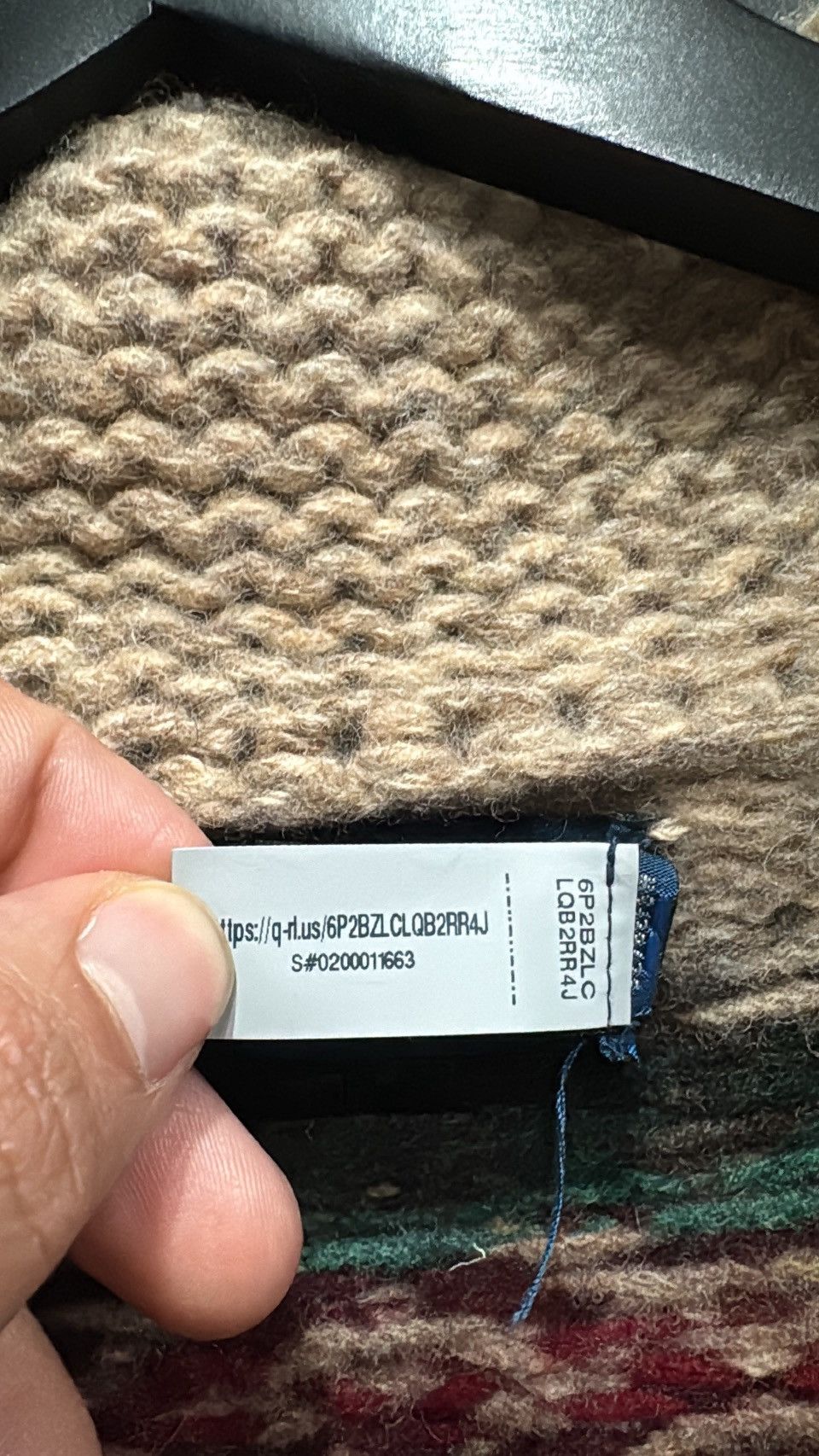 Polo Ralph Lauren Polo Ralph Lauren Knit Shawl-Collar Wool Zip Graphic Sweater Size US M / EU 48-50 / 2 - 5 Thumbnail