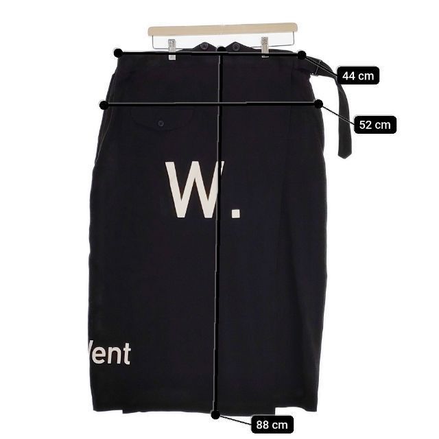 Yohji Yamamoto YOHJI YAMAMOTO POUR HOMME WPT WIM PT PEGTOP SKIRT Size US 34 / EU 50 - 4 Thumbnail