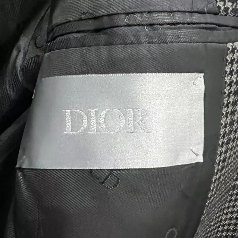 Dior Dior Thousand-bird checkered coat 2502-Nextarrow Size US M / EU 48-50 / 2 - 3 Thumbnail