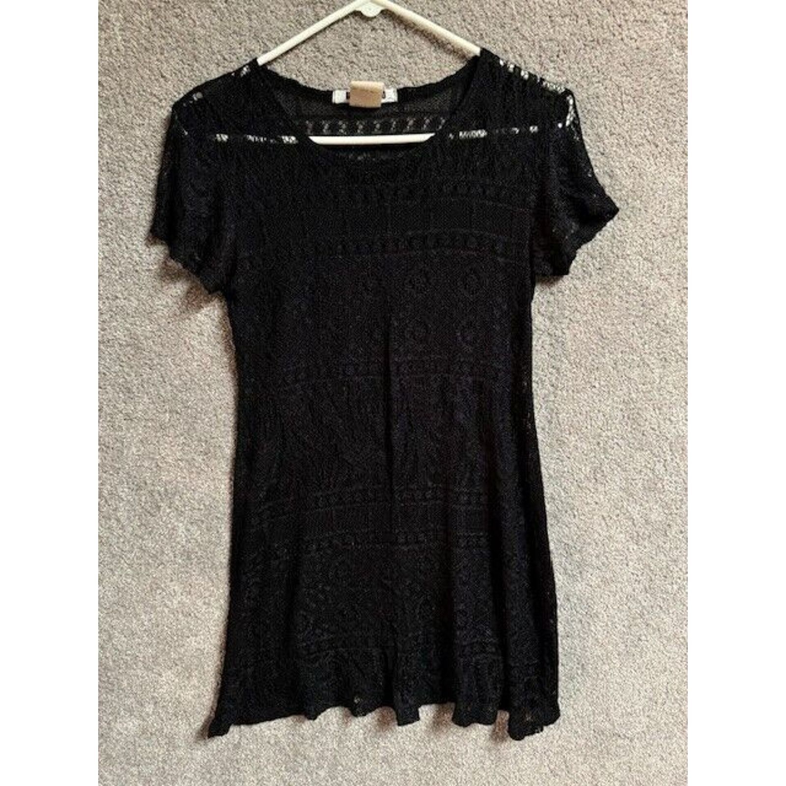 Other Brentwood Tunic Blouse Womens M Lace Boho Whimsigoth Grunge Size M / US 6-8 / IT 42-44 - 1 Thumbnail