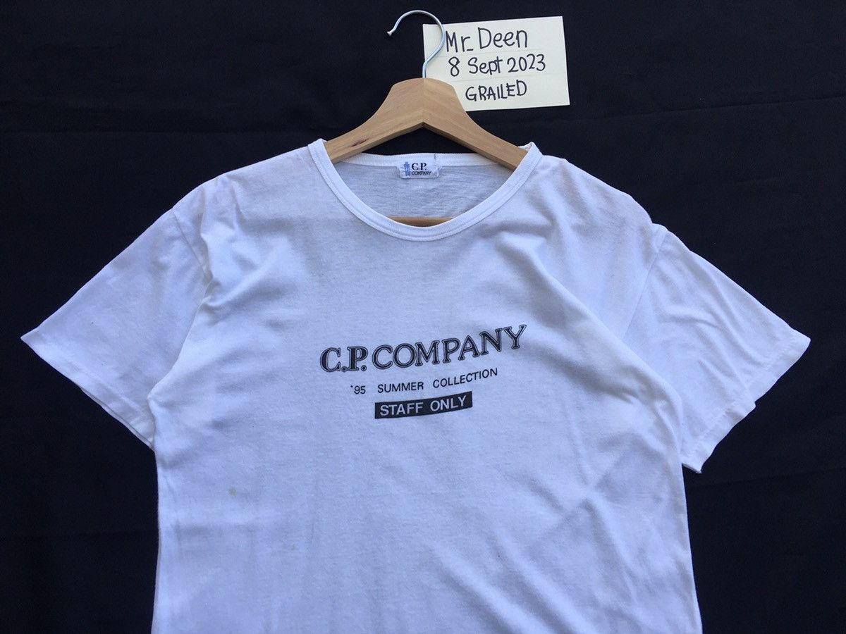 C.P. Company Vintage 90s Summer Collection CP Company Spellout Tshirt Size US S / EU 44-46 / 1 - 7 Thumbnail