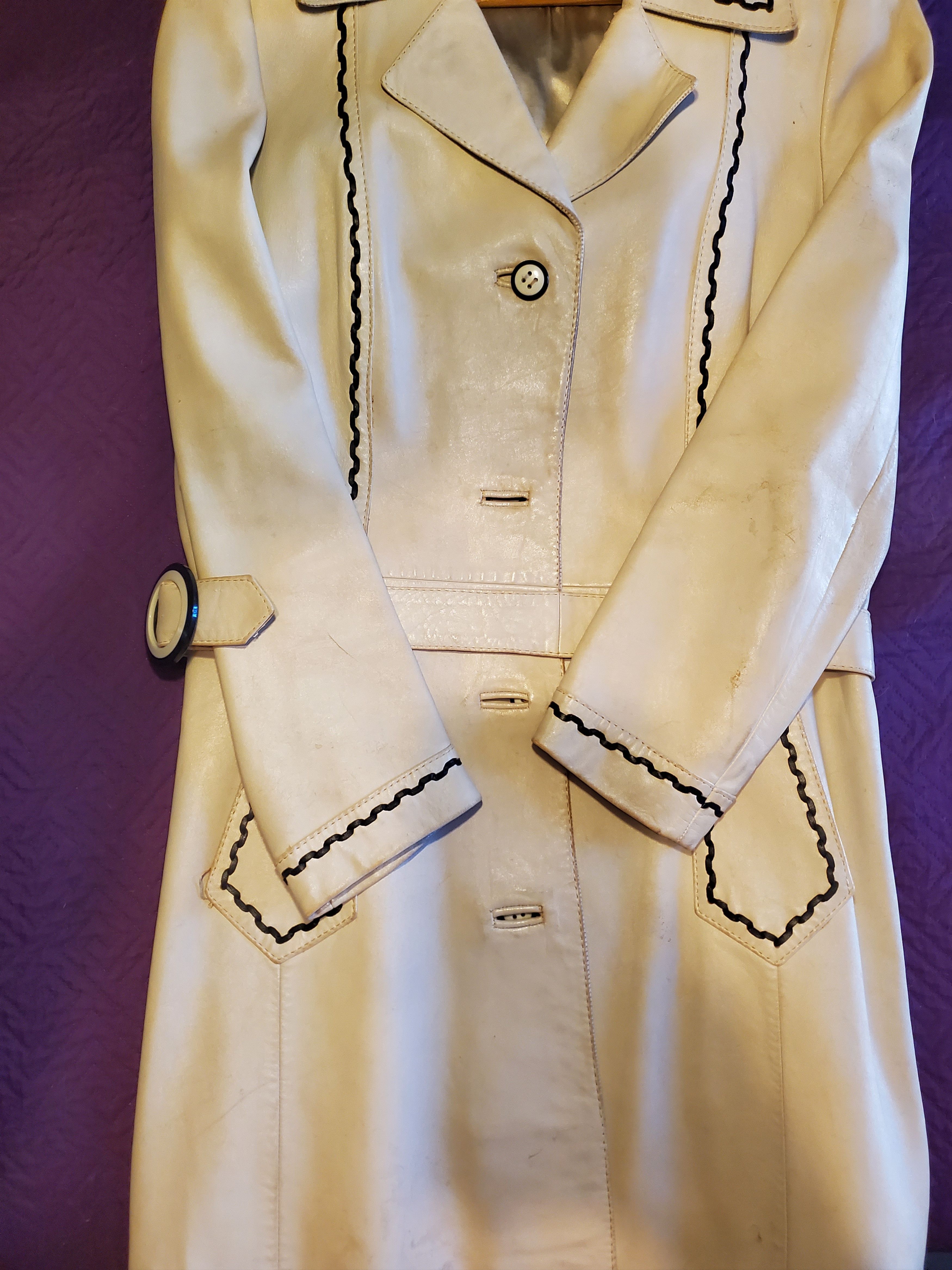 Other Vintage LEDASPAIN by Gropper Ladies Leather Jacket Size M / US 6-8 / IT 42-44 - 3 Thumbnail