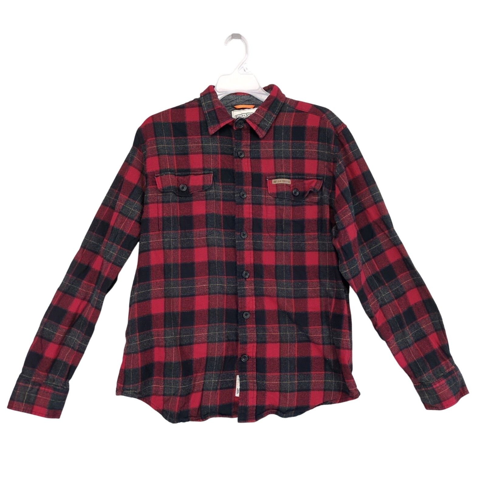 Field & Stream Field & Stream Men's S Plaid Cotton Flannel Button Up Shirt Size US S / EU 44-46 / 1 - 1 Thumbnail