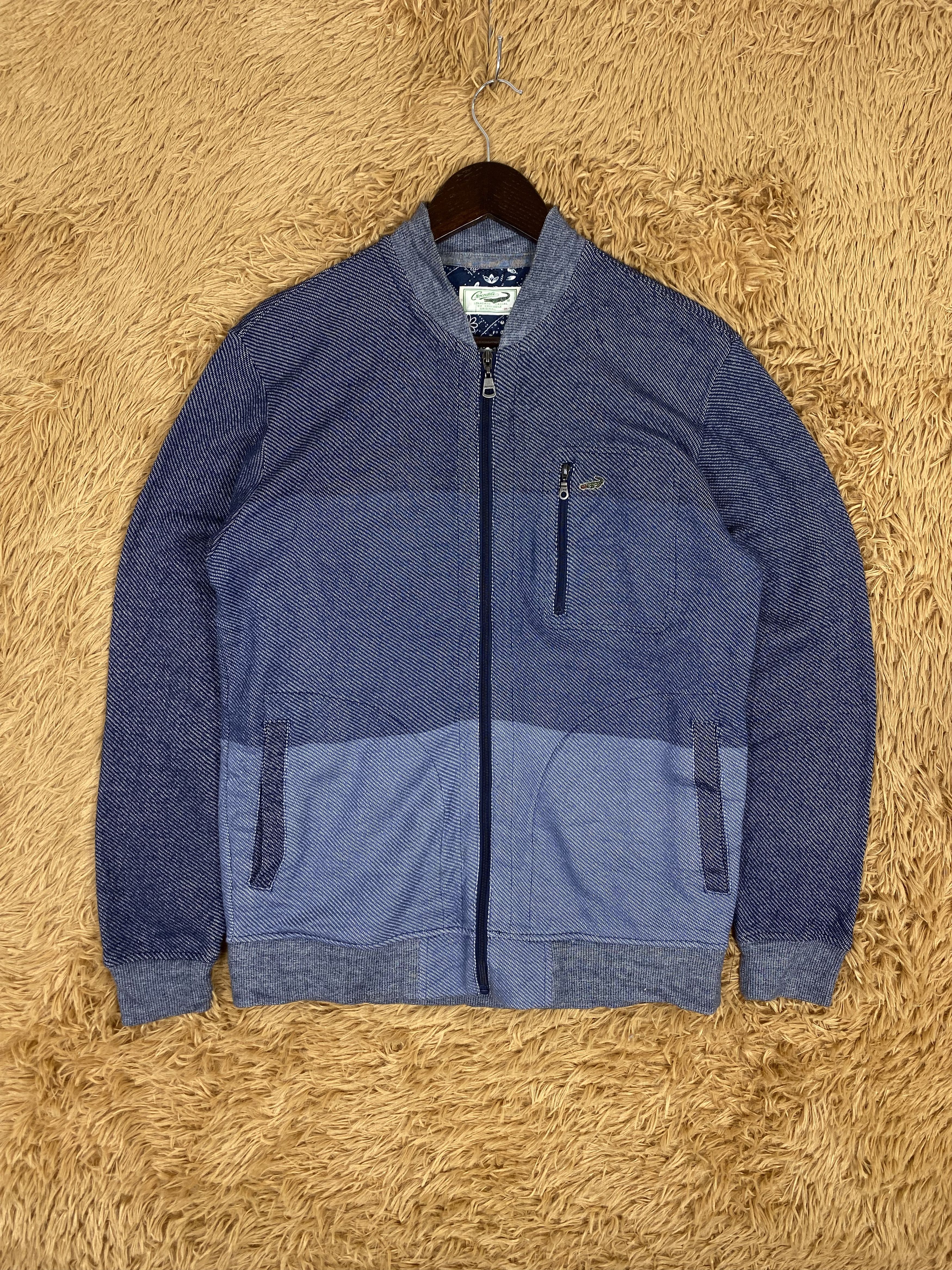 Japanese Brand Vintage Crocodile Zipper Sweaters PS0041 Size US S / EU 44-46 / 1 - 1 Thumbnail