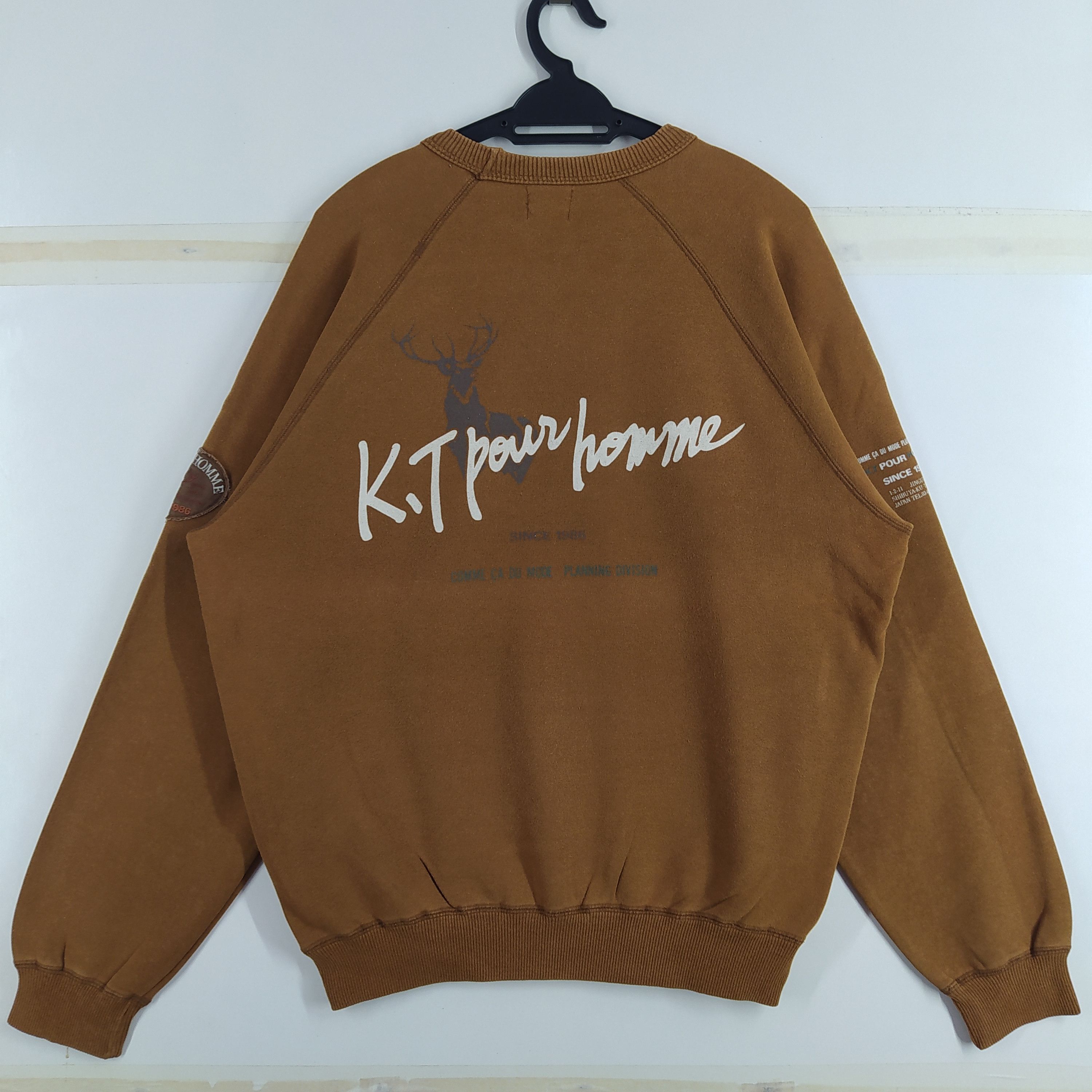 image of Designer Comme Ca Du Mode Vintage 90's K.t Pour Homme Made In Japan in Brown, Men's (Size XL)