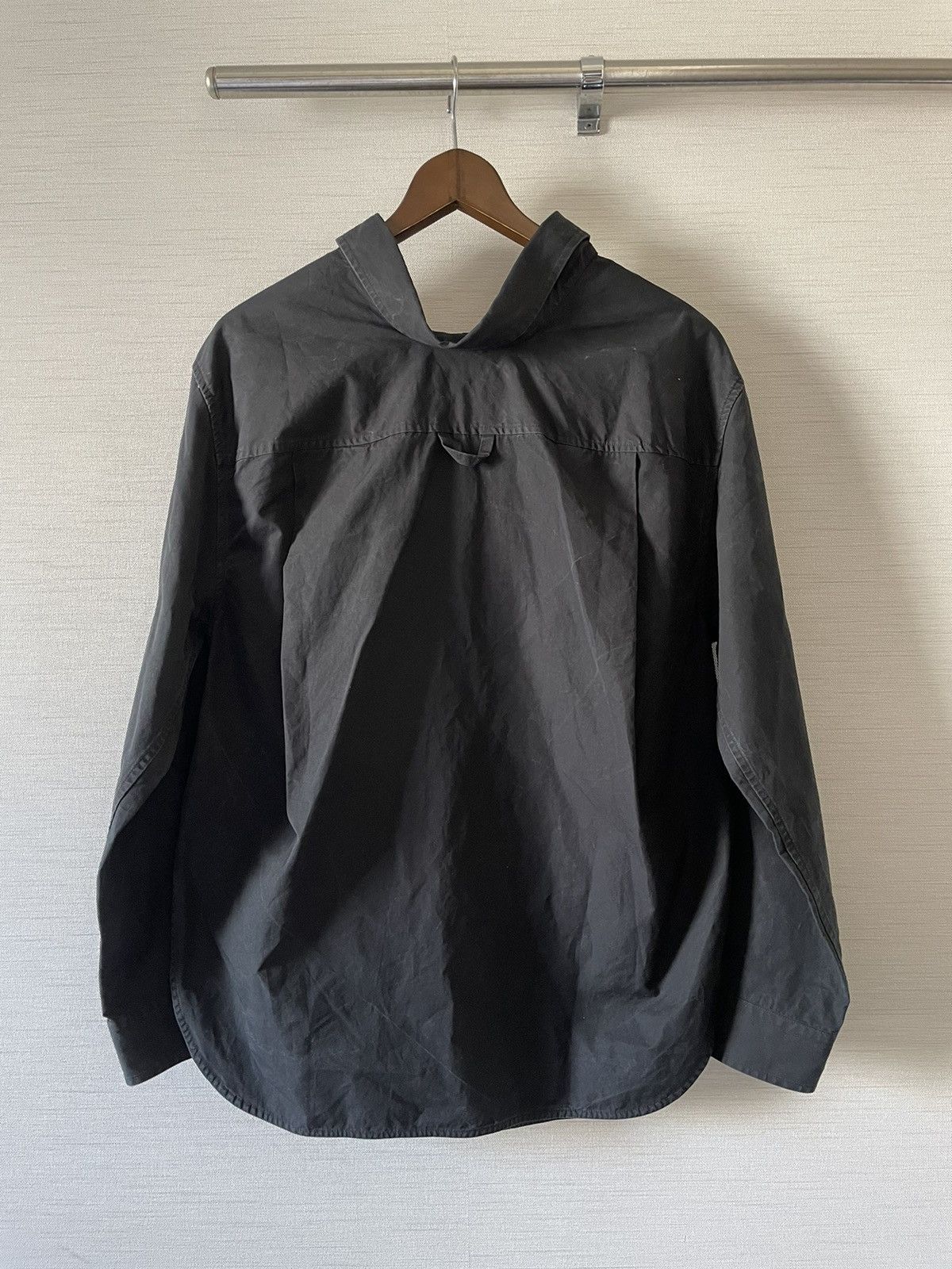 Balenciaga Balenciaga Cacoon Swings Button Down Shirt Black SS17 Size US M / EU 48-50 / 2 - 4 Thumbnail