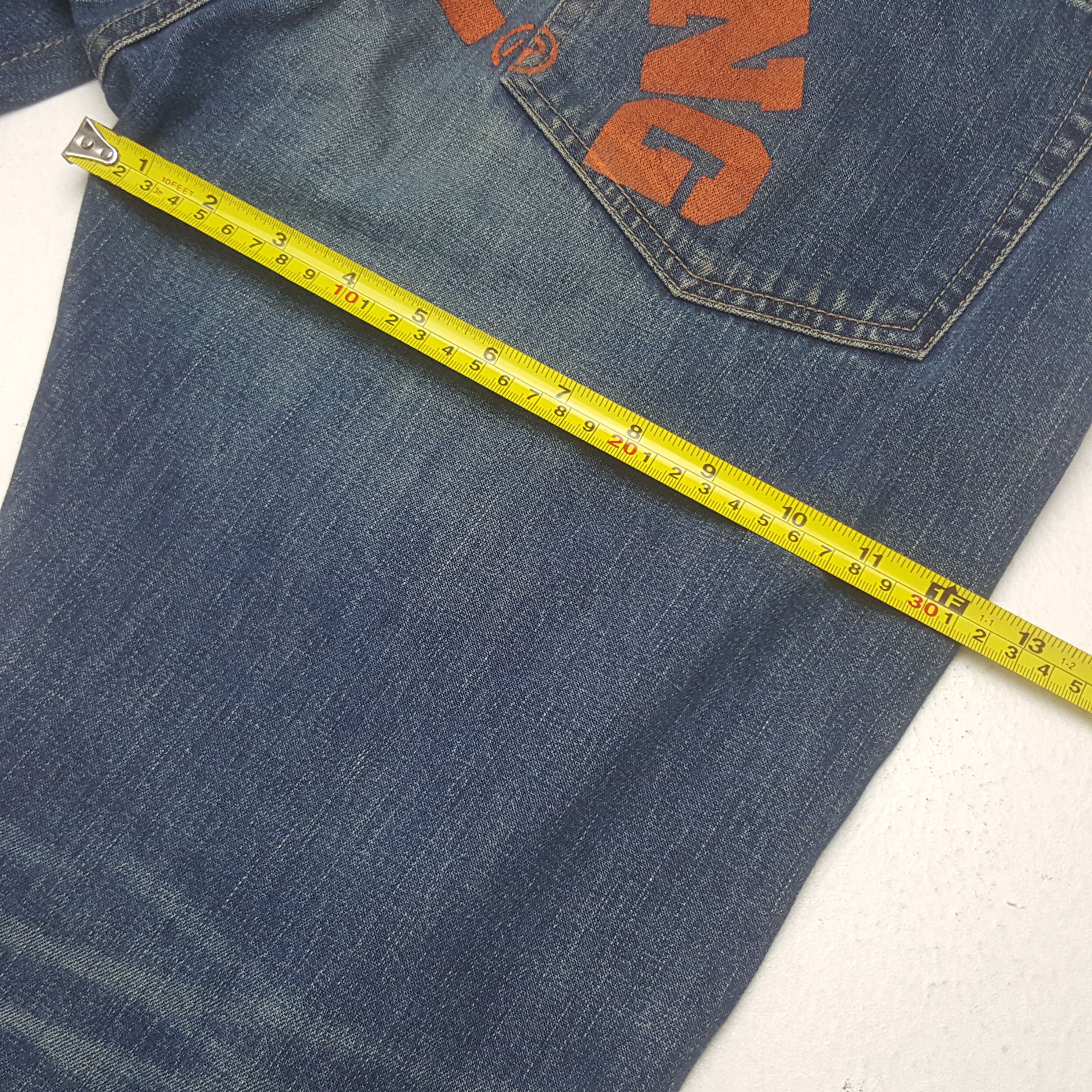 Bape Vintage A Bathing Ape Denim Jeans Size US 36 / EU 52 - 11 Thumbnail
