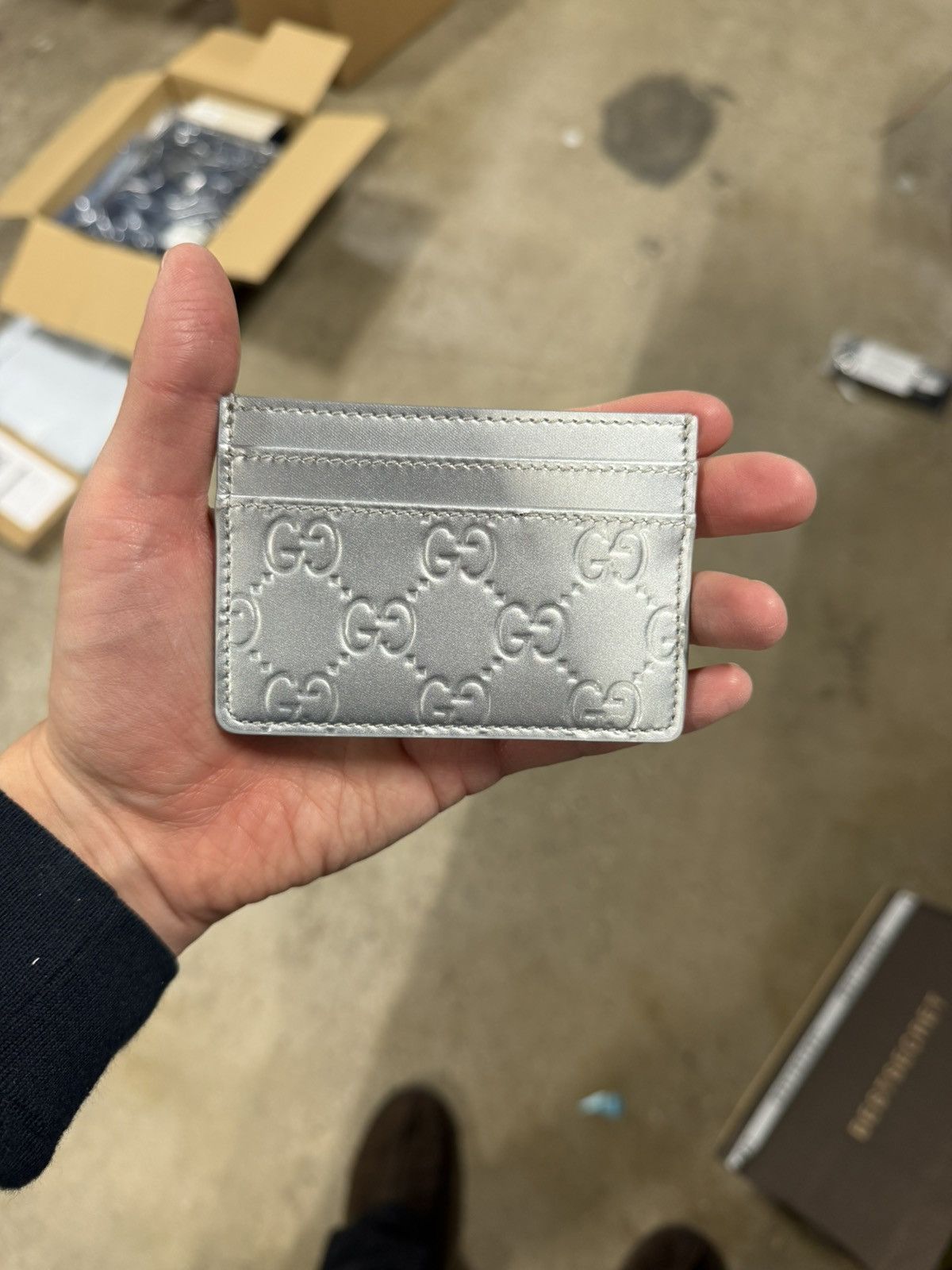 Gucci Gucci GG Card Holder NEW 350$ Size ONE SIZE - 1 Thumbnail