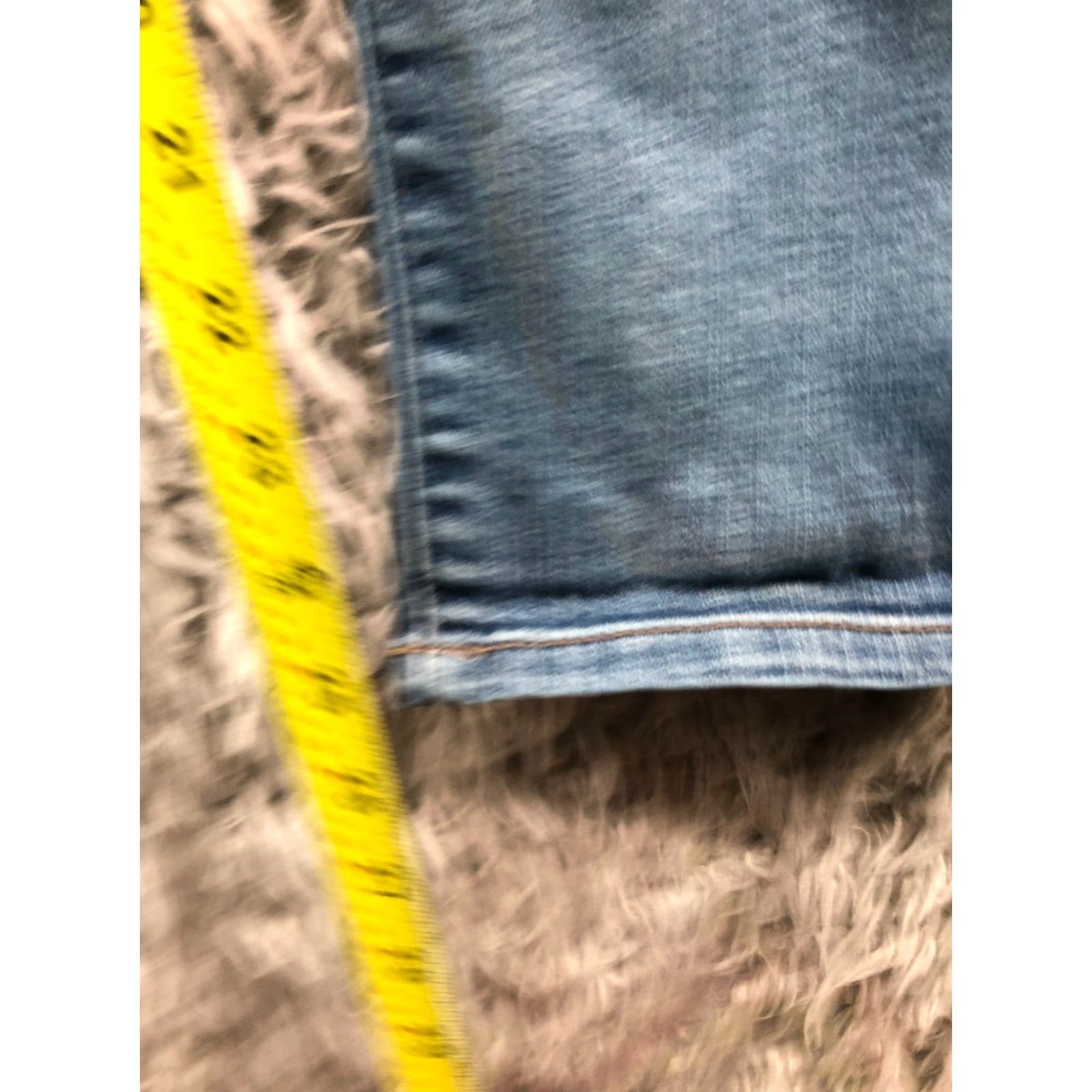 Vintage db Jeans Capri Size 12 Womens Medium Wash Blue Regular Fit 5-Pocket Denim Cotton Button Zipper Logo Belt Loops Inseam 25 in Vintage No Size 34" / US 12 / IT 48 - 3 Thumbnail