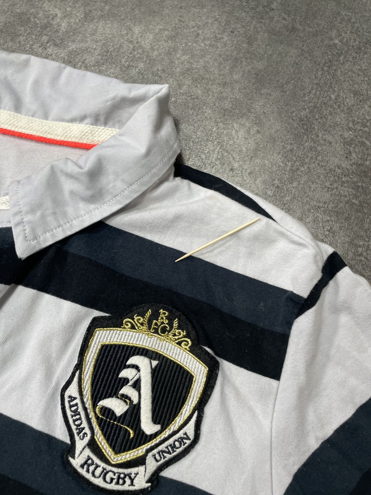 Adidas 🔥RARE🔥Adidas Rugby Union Vintage Y2K Polo Tee Rare 90s Size US L / EU 52-54 / 3 - 13 Thumbnail
