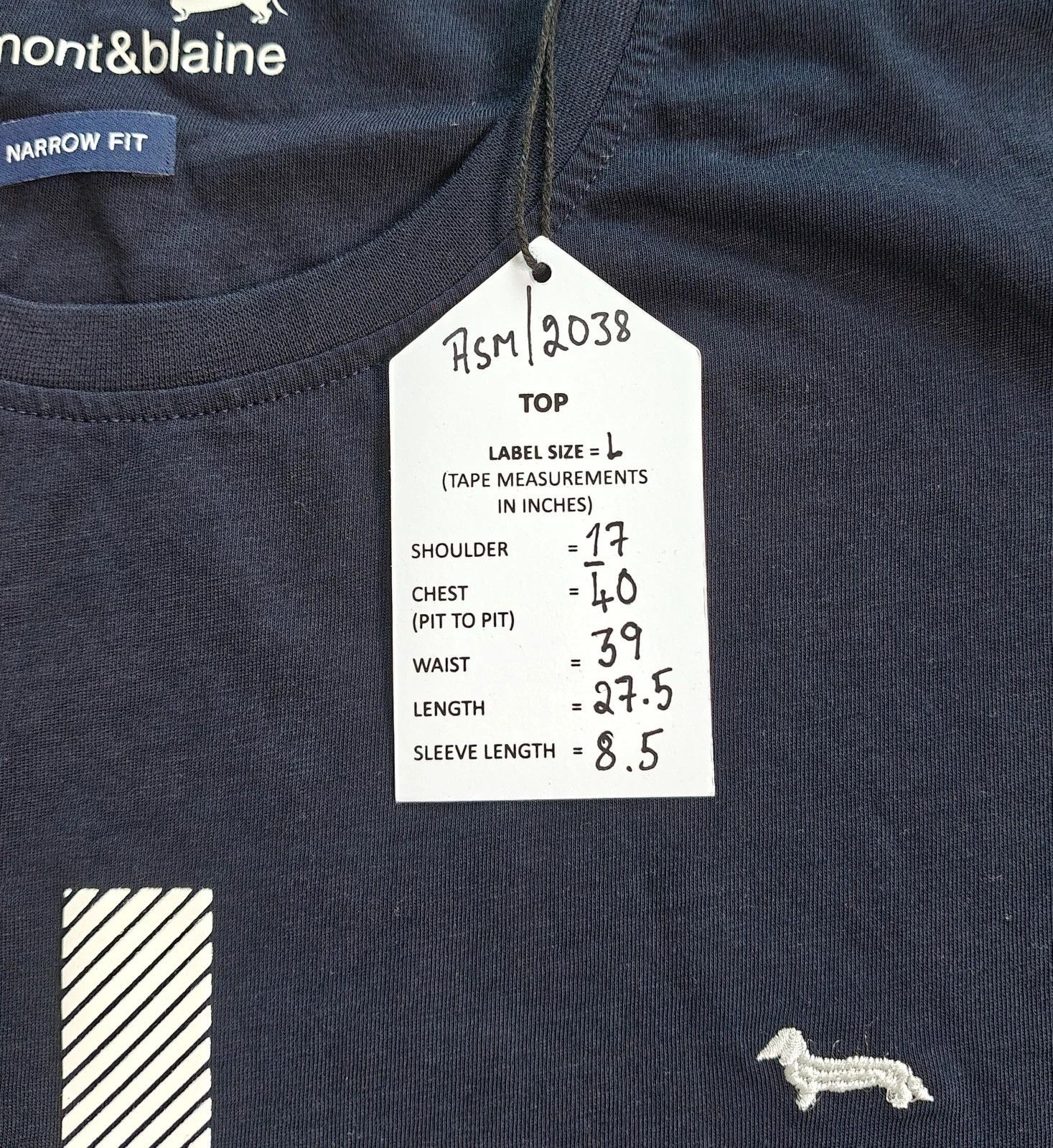 Harmont & Blaine Harmont & Blaine Shortsleeves Crew Neck ASM/2038 Size US L / EU 52-54 / 3 - 6 Thumbnail