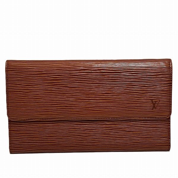 Louis Vuitton Louis Vuitton Louis Vuitton Epi Leather Long Wallet M63383 Leather Long Wallet M63383 in Good Condition Size ONE SIZE - 1 Thumbnail