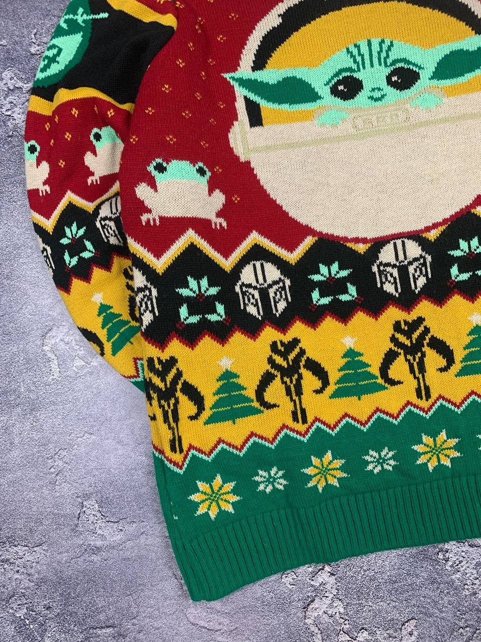 Star Wars Star Wars The Mandalorian Baby Yoda Ugly Christmas Sweater Size US M / EU 48-50 / 2 - 4 Thumbnail