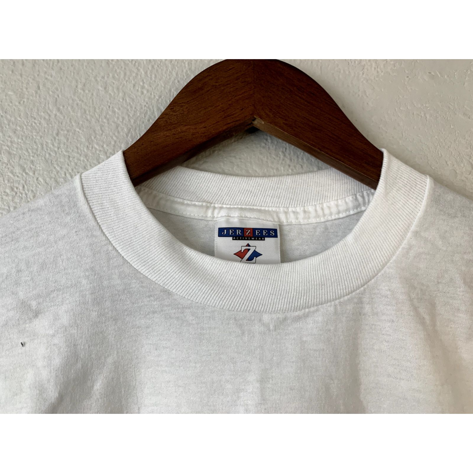Jerzees Vintage Montana Shirt Gallatin Community Bike Ride White Tee Size US L / EU 52-54 / 3 - 6 Thumbnail