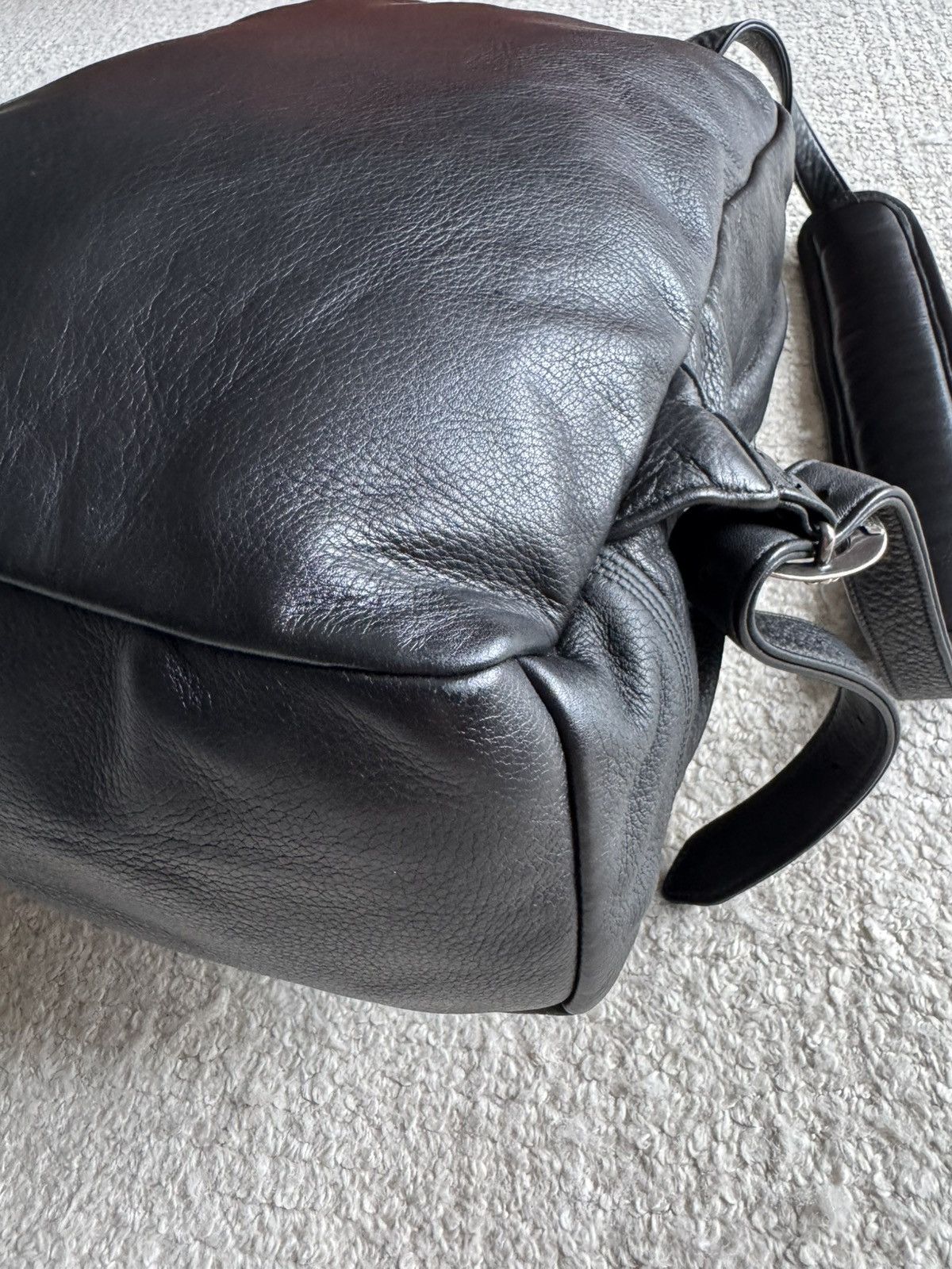 Chrome Hearts CHROME HEARTS Black Leather Backpack Size ONE SIZE - 7 Thumbnail