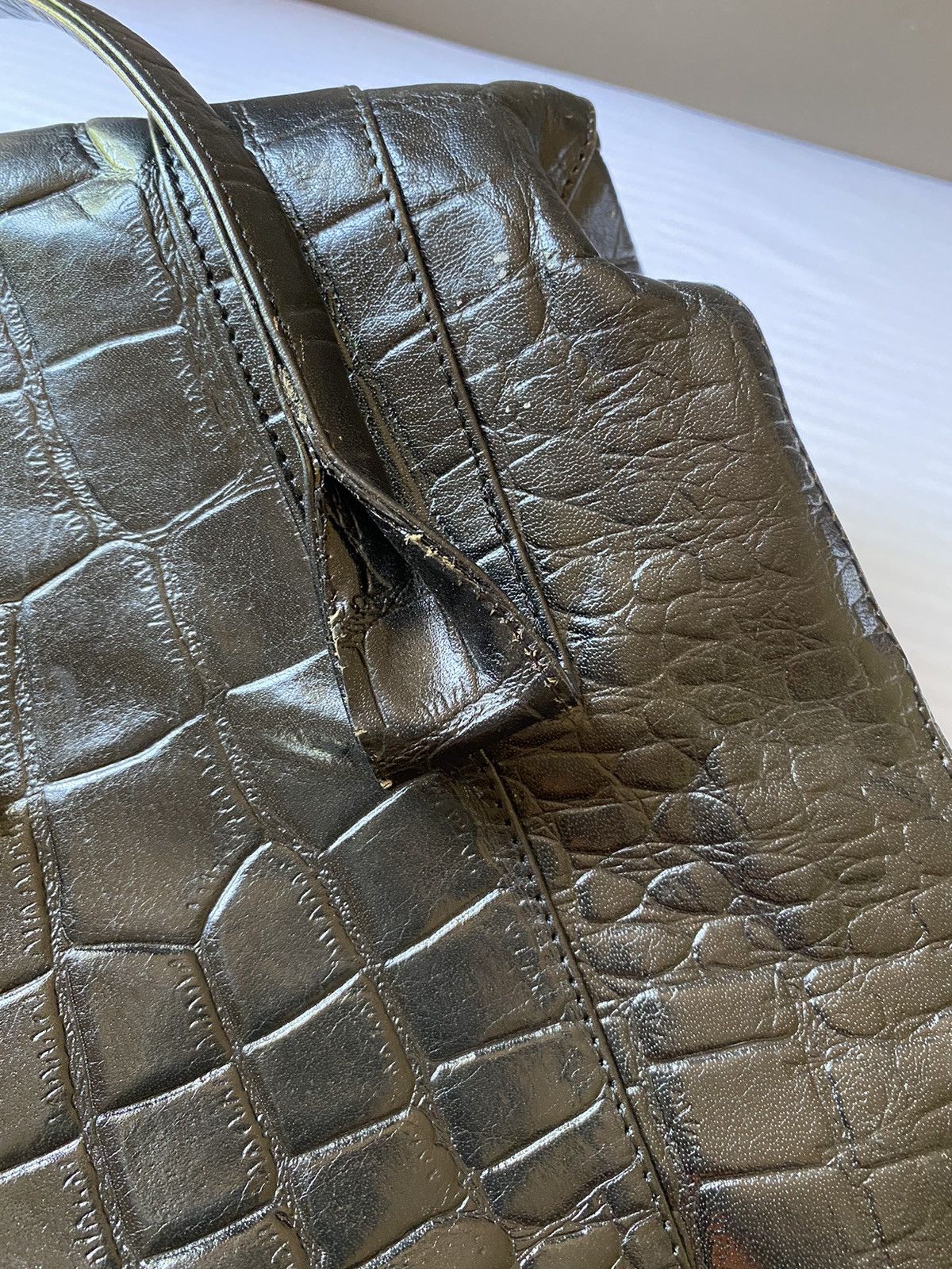Designer × Vintage The monte Black handbag Size ONE SIZE - 21 Thumbnail