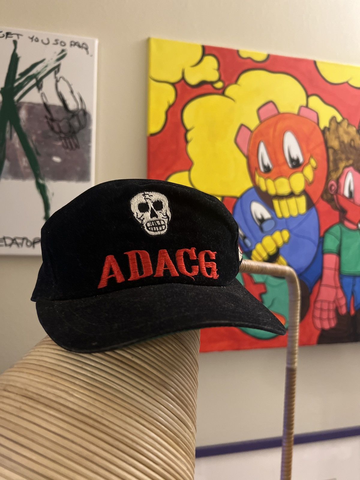 Vintage 80s WAR HAT Size ONE SIZE - 1 Thumbnail