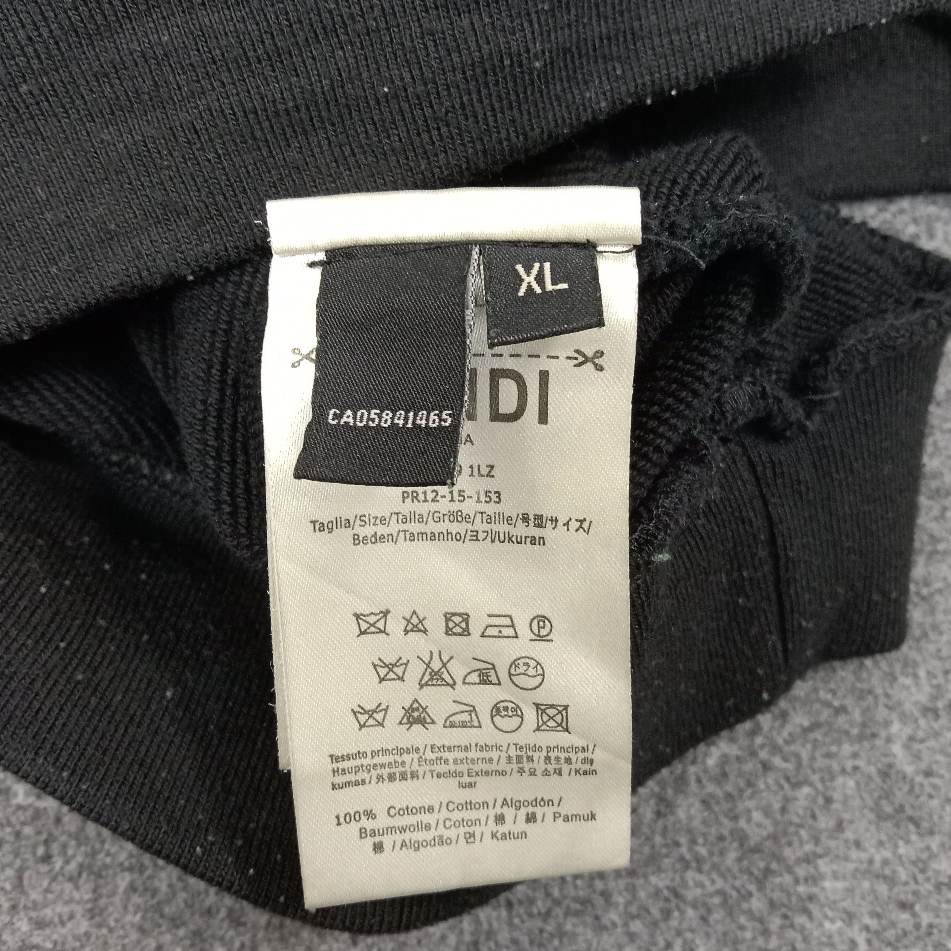 Other Fendi Designer Brand Big Design Sweatshirt C234N5 Size US L / EU 52-54 / 3 - 8 Thumbnail