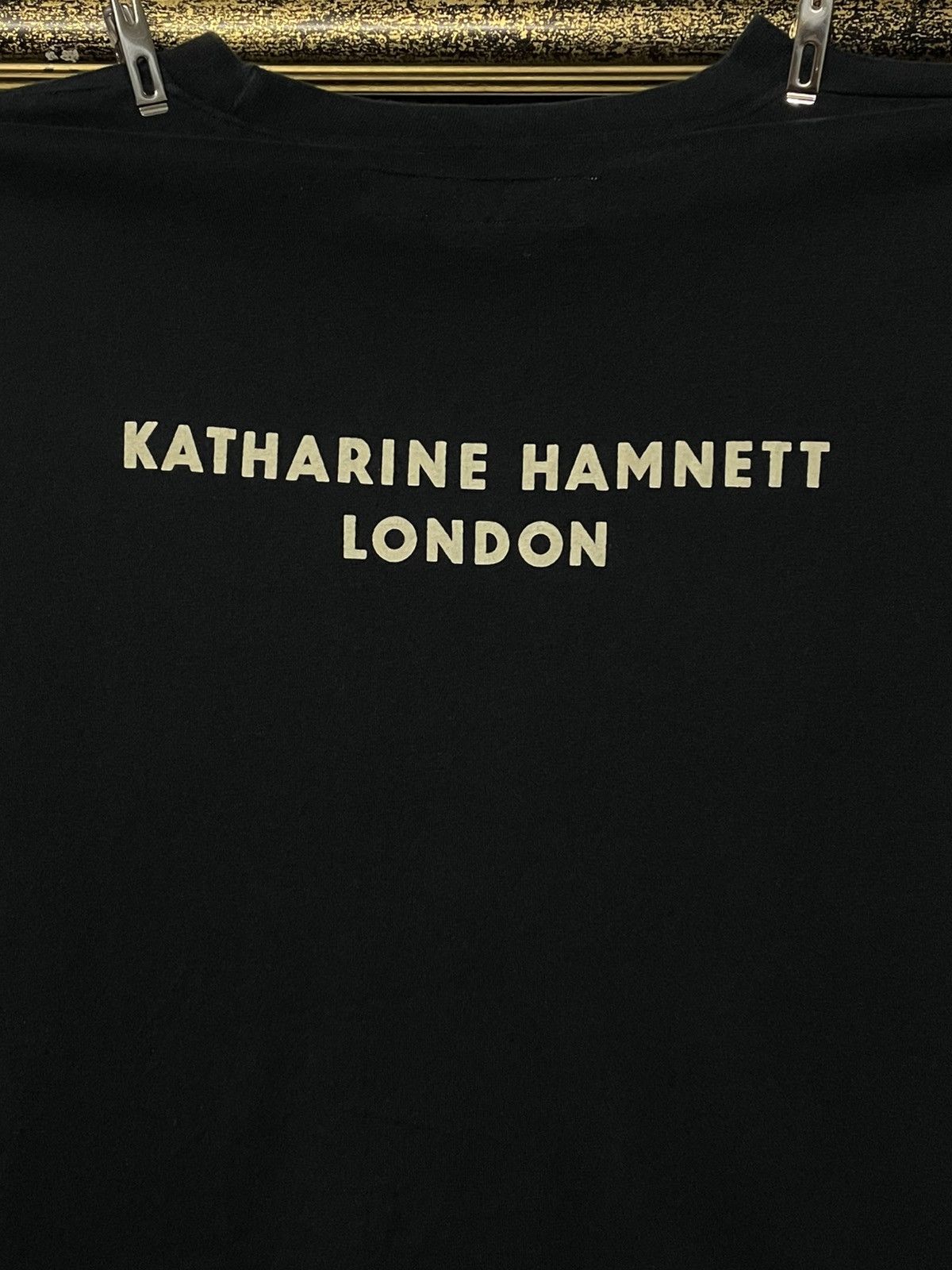 Katharine Hamnett London Vintage 1990s Katherine Hamnett - Og Big Logo Vintage Style Size US S / EU 44-46 / 1 - 6 Thumbnail
