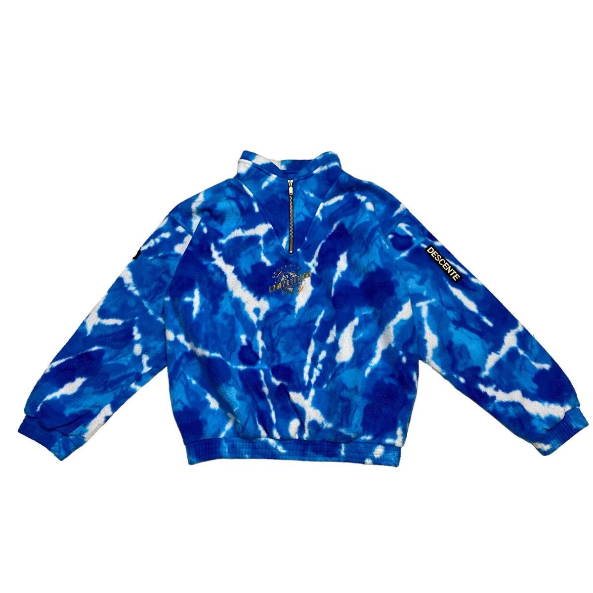 Descente × Japanese Brand × Vintage Descente Competition International half zipper Size US L / EU 52-54 / 3 - 1 Thumbnail