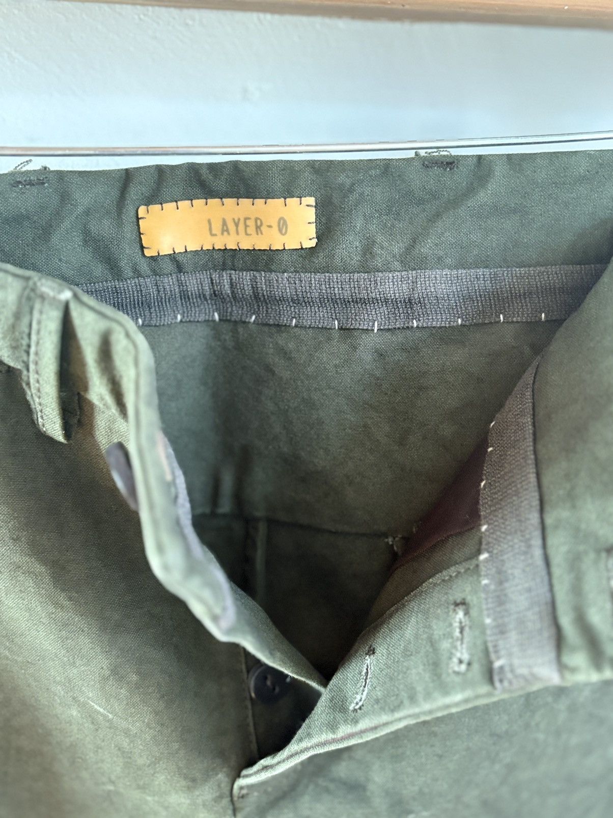 Layer-0 Layer-0 Cotton Canvas Trousers Size US 30 / EU 46 - 6 Thumbnail