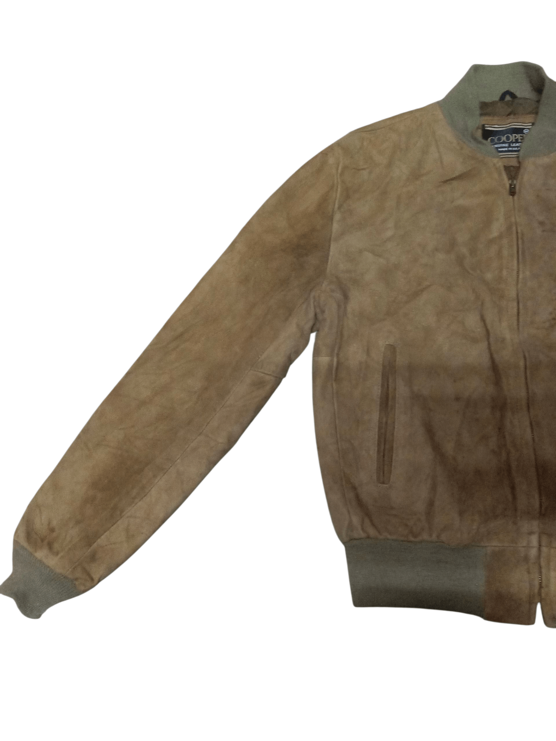 Cooper 🌟Vintage 80s Cooper Leather Jacket Men 🌟 Size US M / EU 48-50 / 2 - 4 Thumbnail