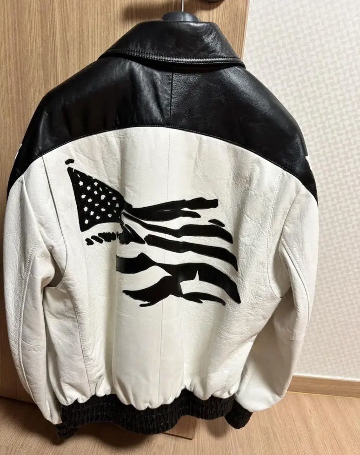 Celine Celine 22FW boydoll americana leather jacket in lamb sz48 Size US M / EU 48-50 / 2 - 3 Thumbnail