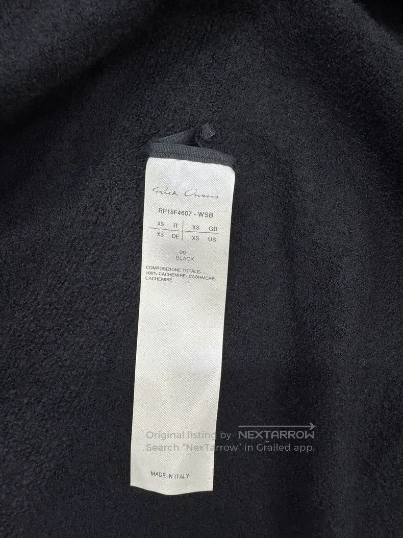 Rick Owens Rick Owens Hooded Cape Sweatshirt Size XS / US 0-2 / IT 36-38 - 8 Thumbnail