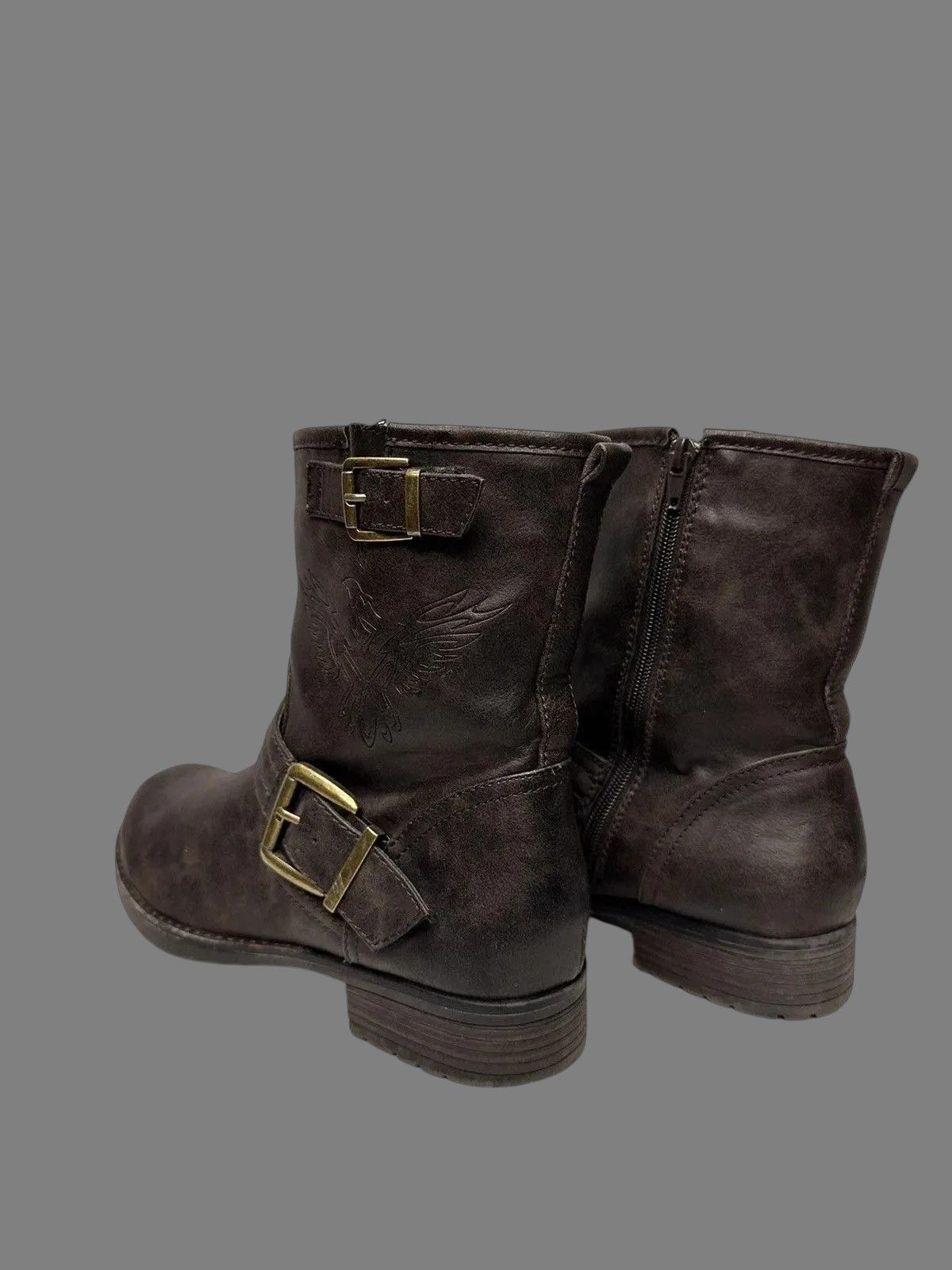 Other Leather Ankle Boots Graceland Brown Guidi Vintage Size 41 Size US 8 / EU 41 - 6 Thumbnail