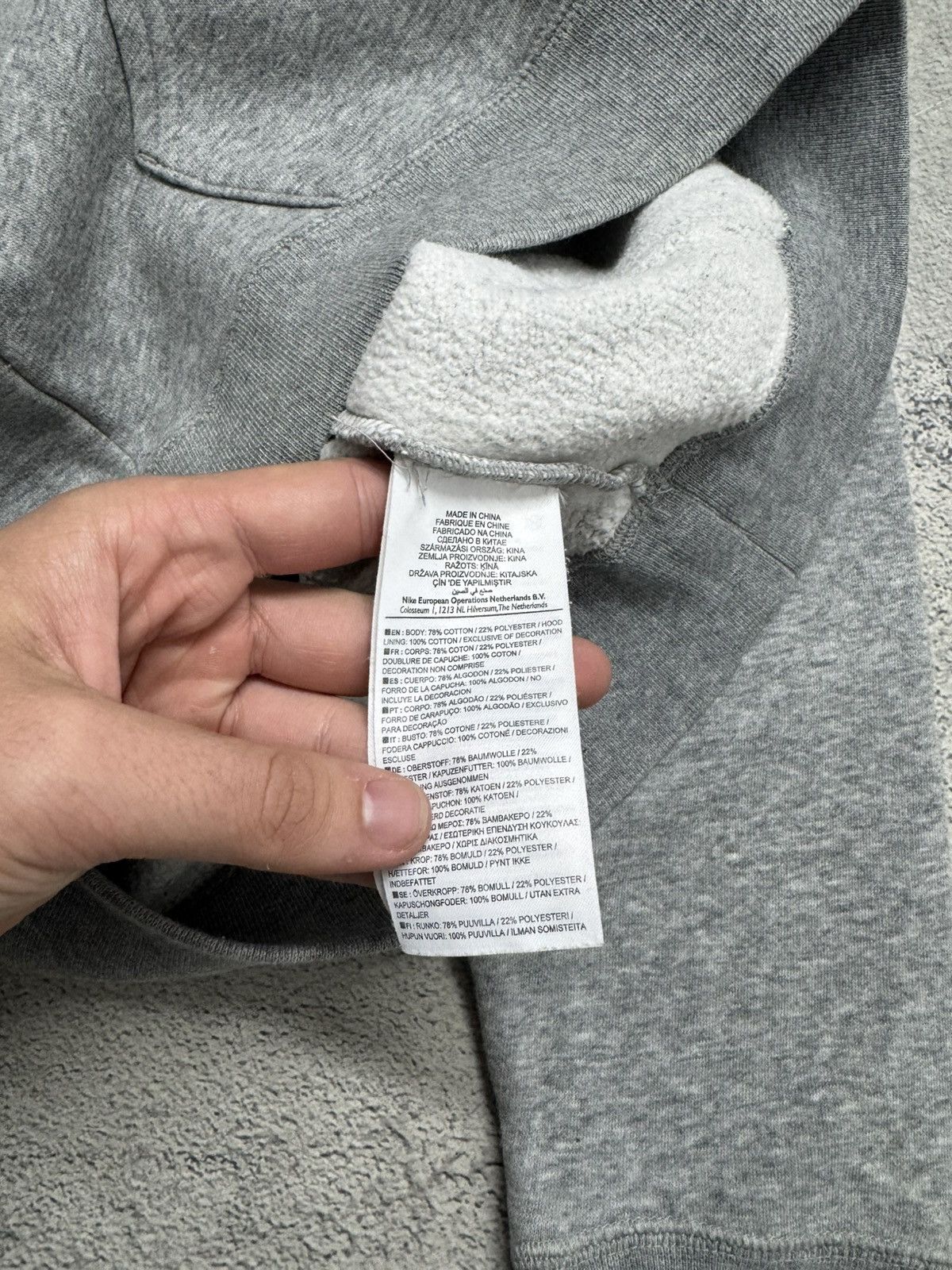 Nike Vintage Y2k Nike Spell Out Big Logo Sweatshirt 90’s Size US S / EU 44-46 / 1 - 9 Thumbnail