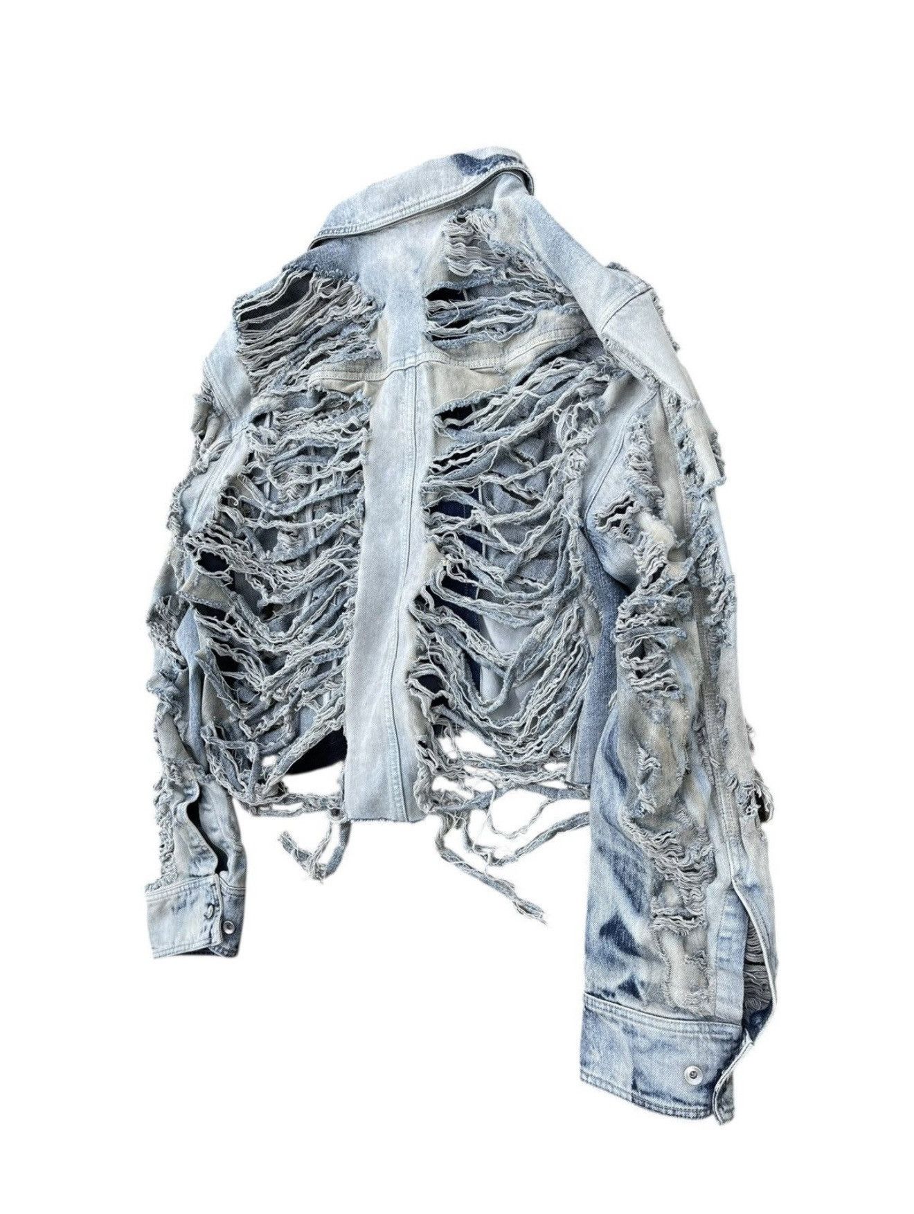 Rick Owens Rick Owen’s Destroyed Worker Jacket Size US M / EU 48-50 / 2 - 6 Thumbnail