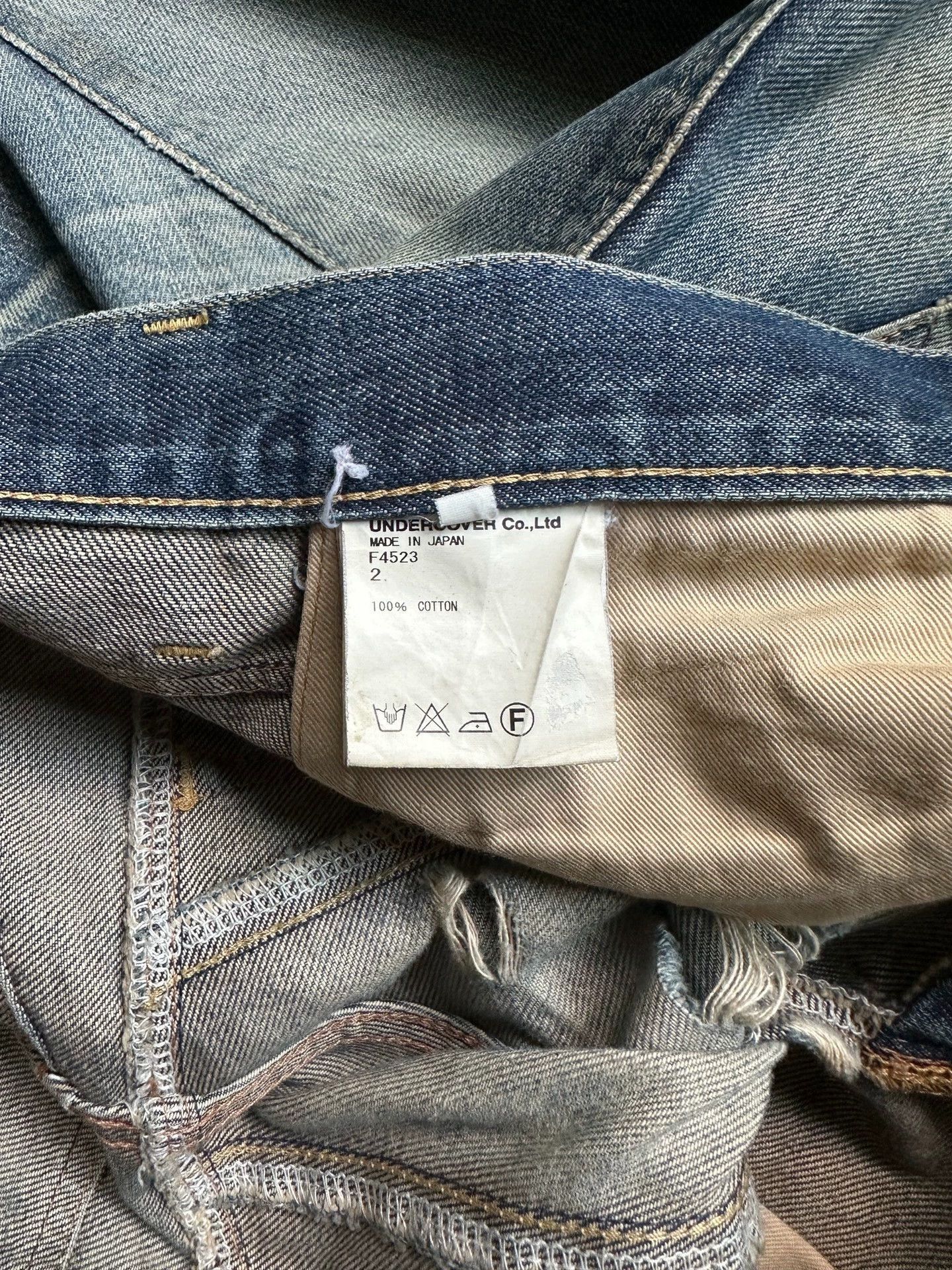 Undercover Undercover 10aw Cut jeans Size US 32 / EU 48 - 7 Thumbnail
