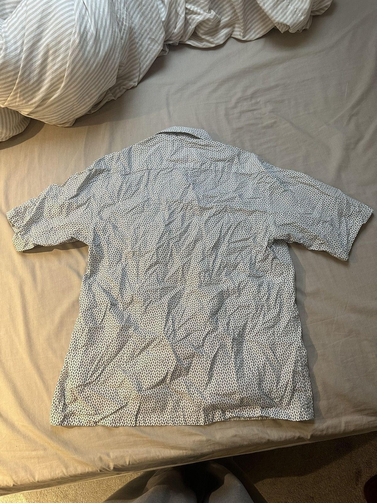 Maison Margiela MARGIELA PAISLEY PATTERN CAMP COLLAR SHIRT Size US S / EU 44-46 / 1 - 6 Thumbnail