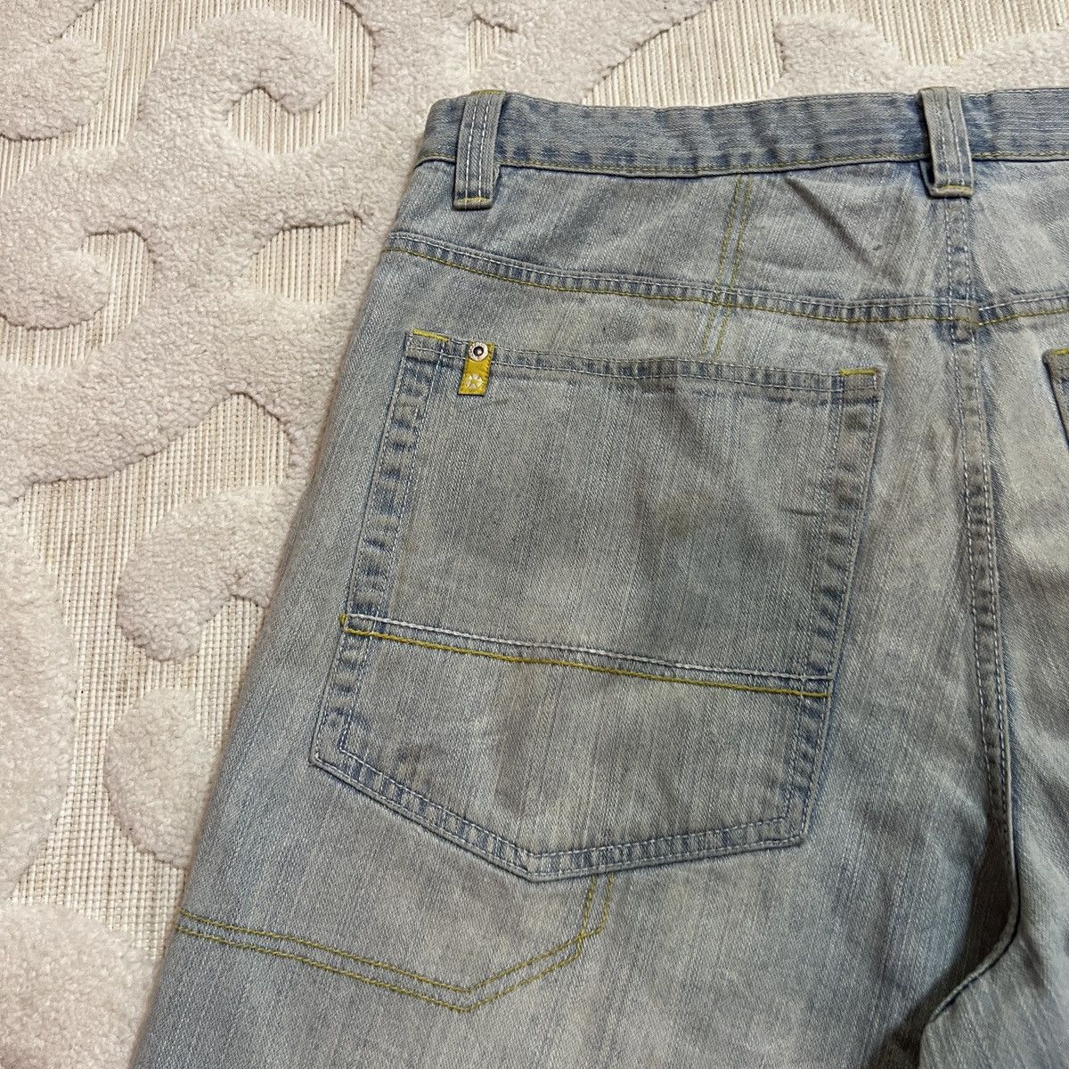 Southpole Southpole Shorts Baggy Vintage Y2K Jorts Size 36 Yellow Tab Size US 38 / EU 54 - 6 Thumbnail