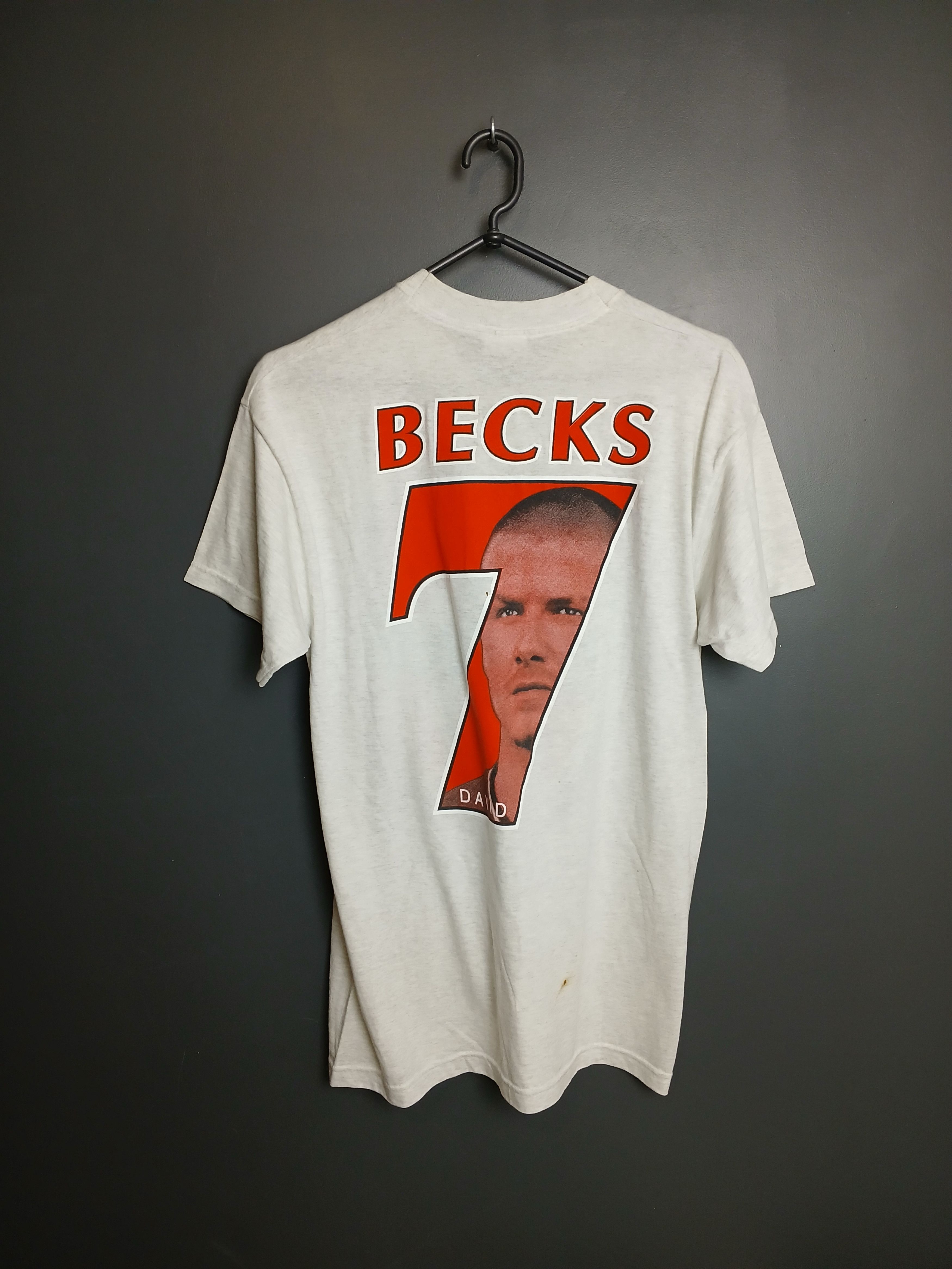 David Beckham Manchester United David Beckham Football T-Shirt Size US M / EU 48-50 / 2 - 1 Thumbnail
