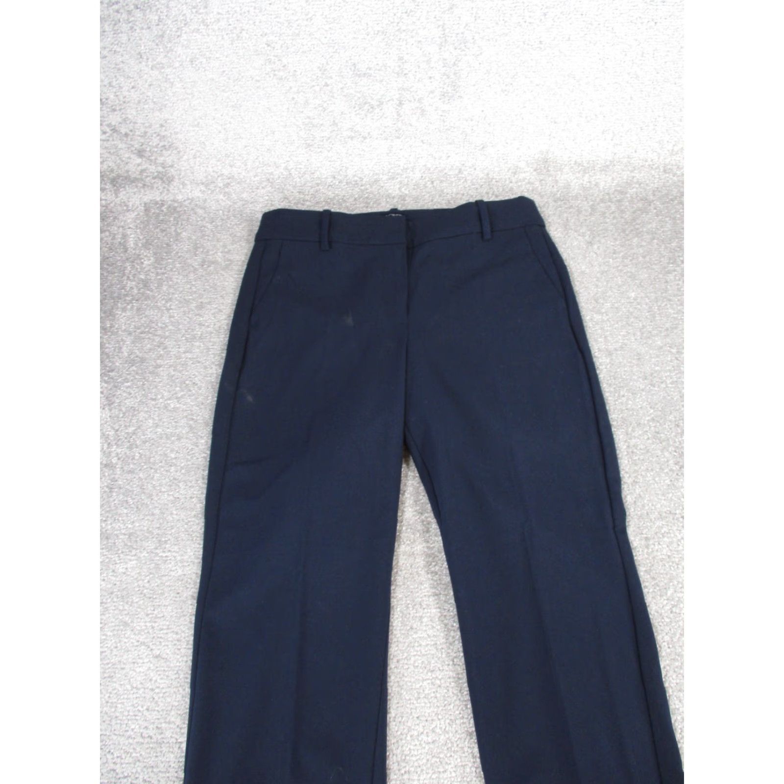 J.Crew J. Crew Dress Pants Womens 8P Ruby Crop Navy Blue NEW Dress Pants Women Petite 8P Blue Navy JSK? Size 30" / US 8 / IT 44 - 3 Thumbnail