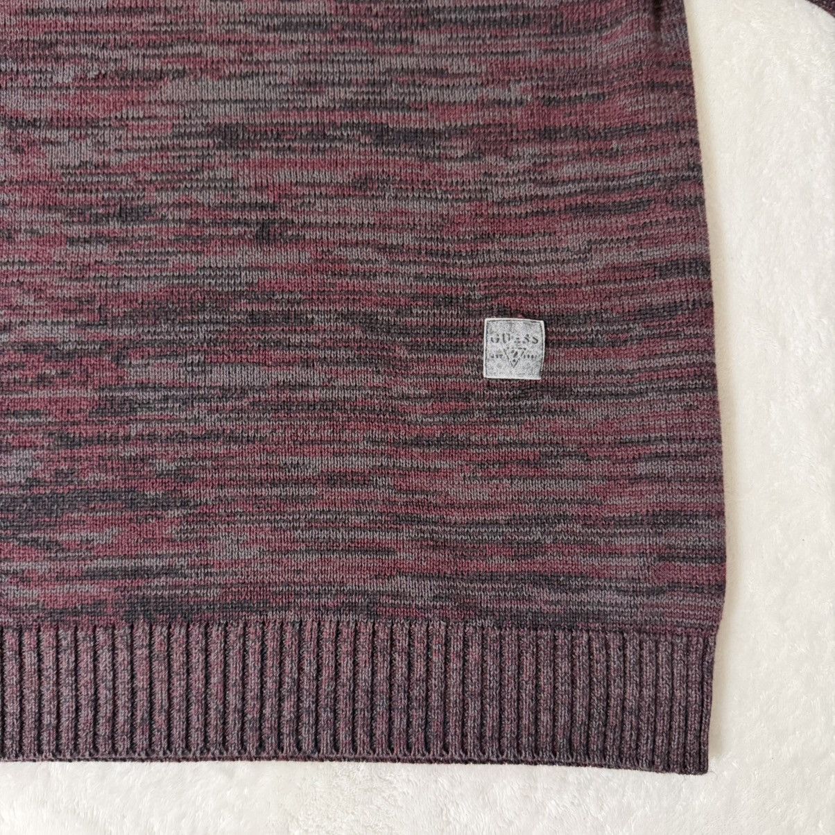 Guess Vintage Guess Henley Knit Sweater Size US S / EU 44-46 / 1 - 4 Thumbnail